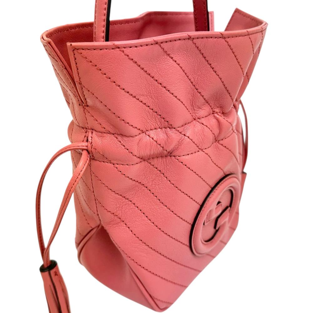 Gucci Blondie Mini Bucket Bag Leather Handbag