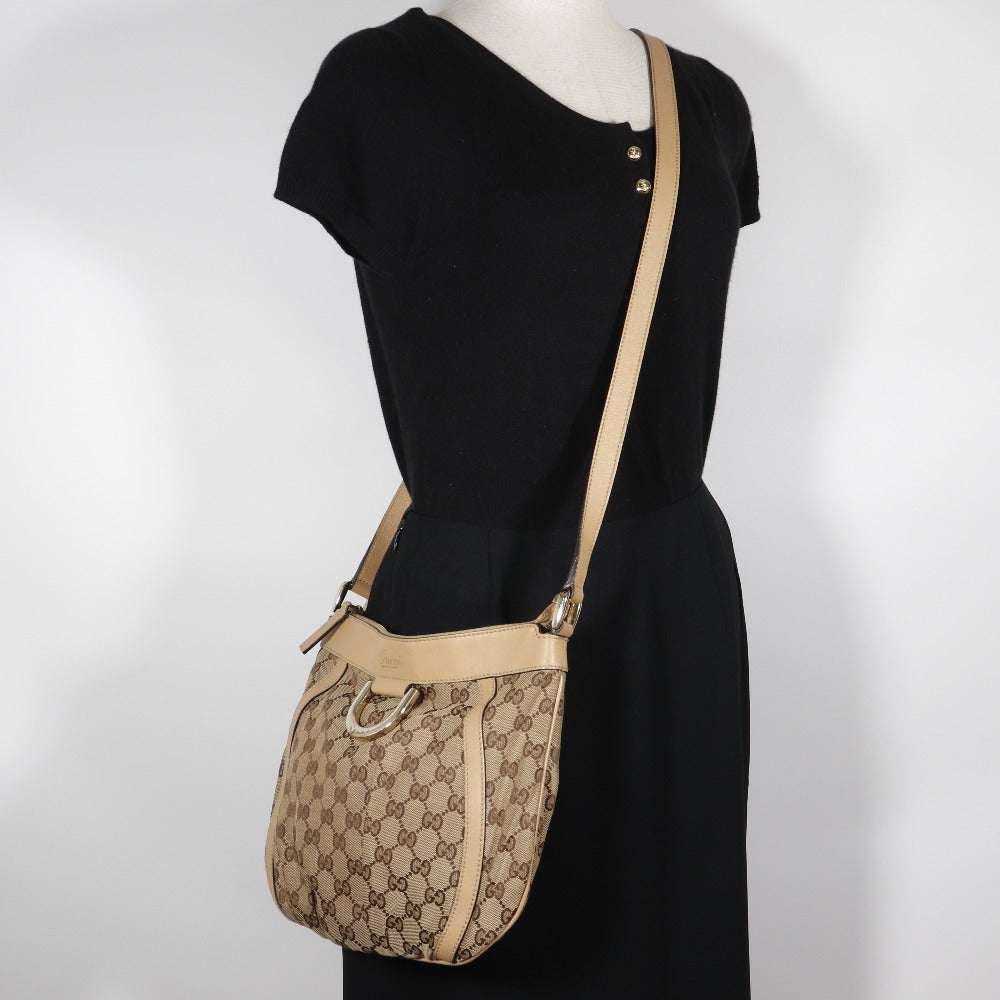 Gucci Abbey Line GG Canvas Shoulder Bag