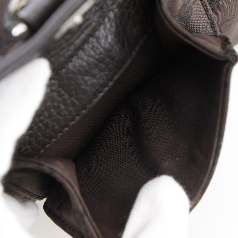 Gucci Abbey Line Nylon Canvas Tote Bag