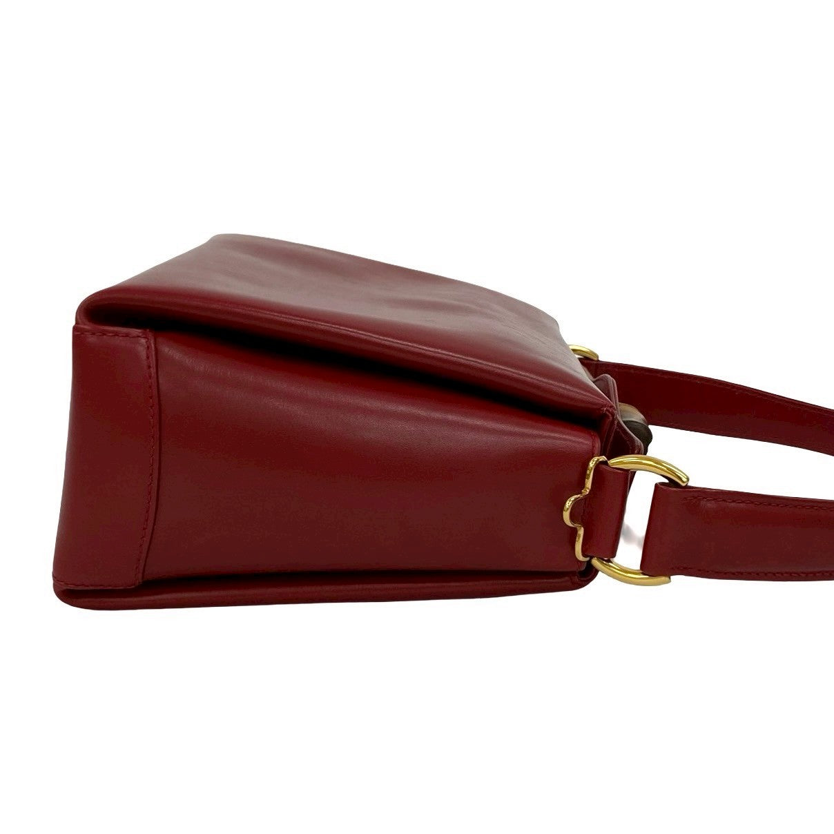 Gucci Bamboo Calf Leather 2way Handbag