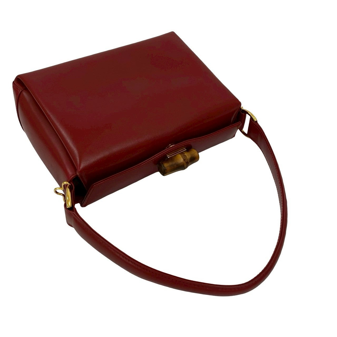 Gucci Bamboo Calf Leather 2way Handbag