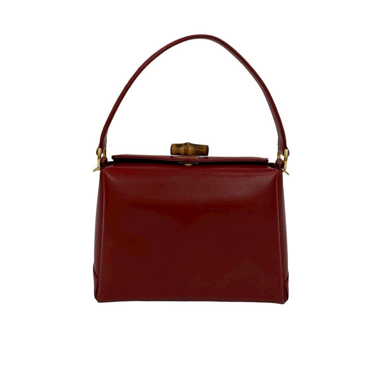 Gucci Bamboo Calf Leather 2way Handbag
