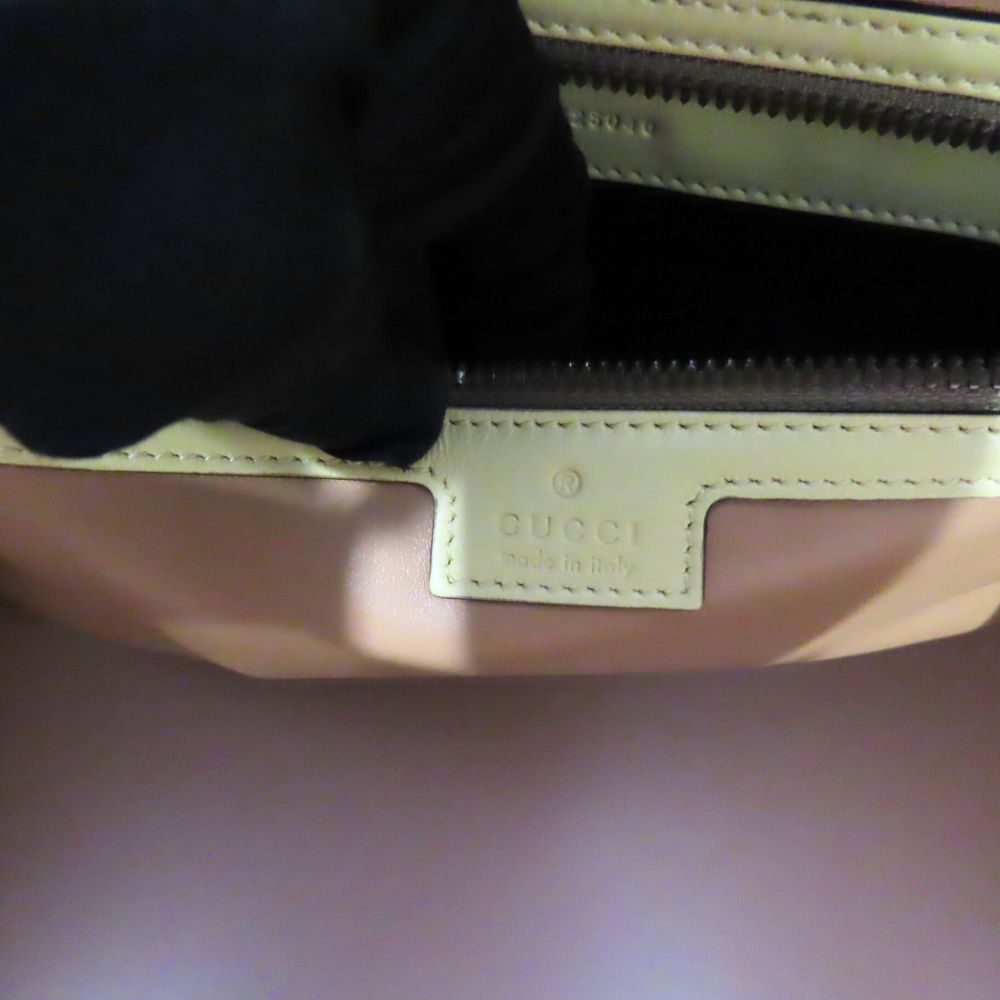 Gucci Double G Python Medium Tote Bag