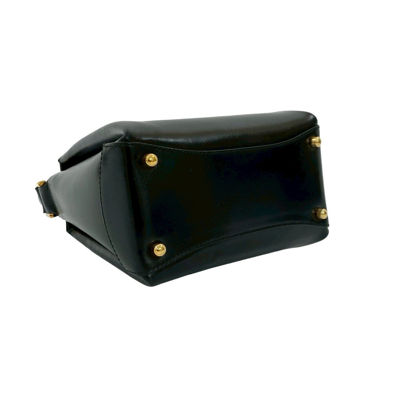 Gucci G Logo Leather Handbag