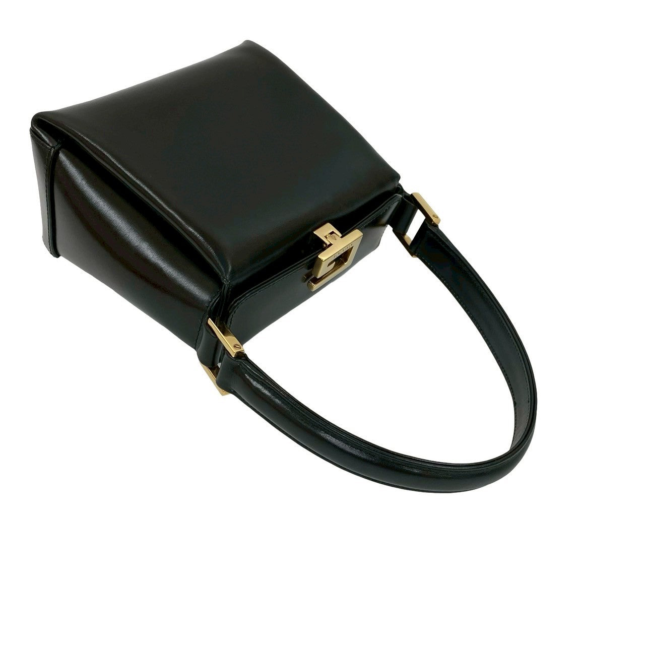 Gucci G Logo Leather Handbag