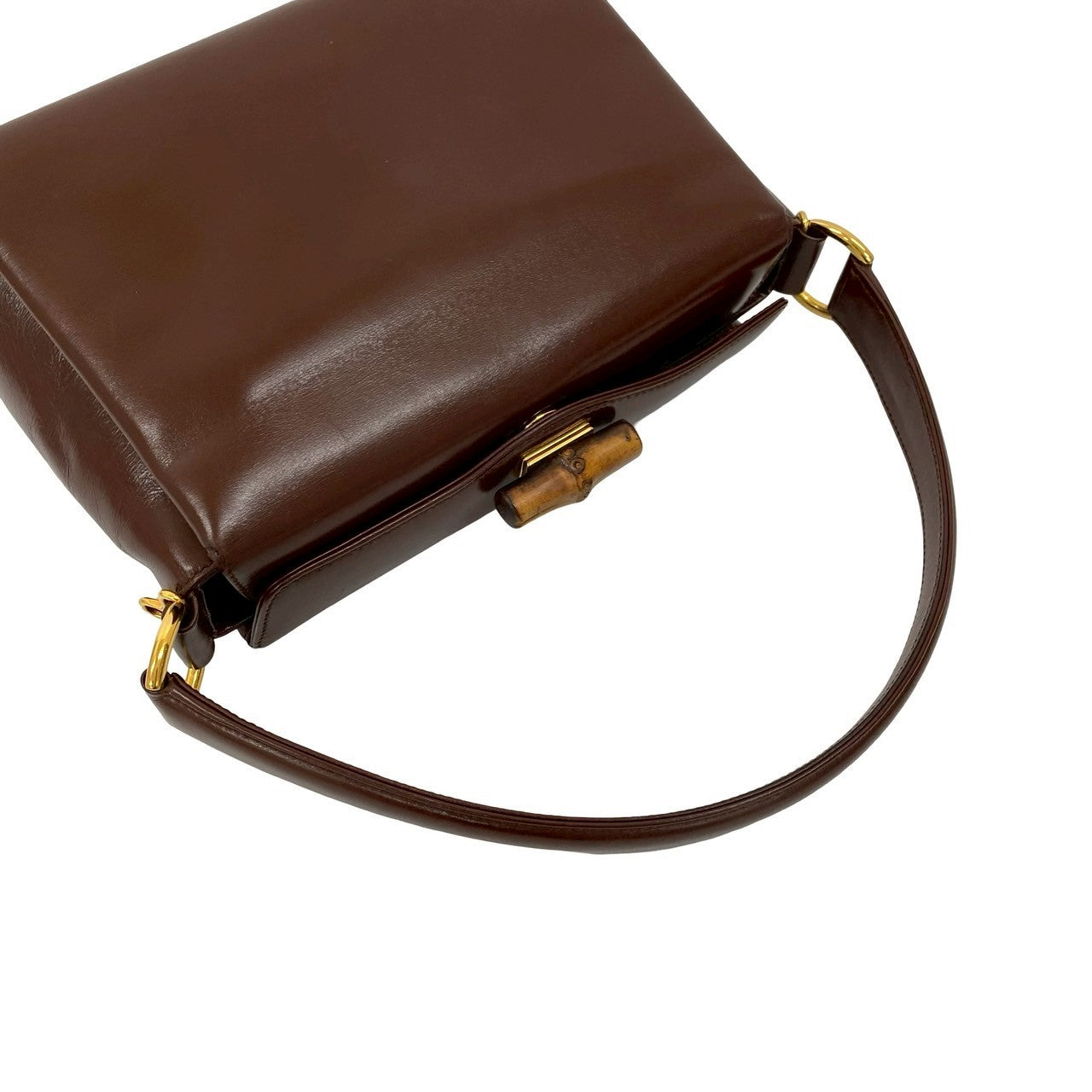 Gucci Bamboo Leather 2way Handbag