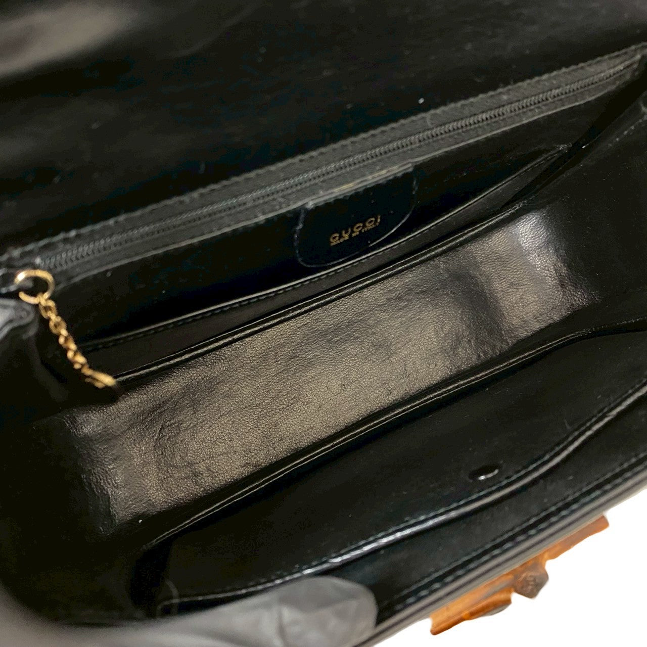Gucci Bamboo Calf Leather Handbag