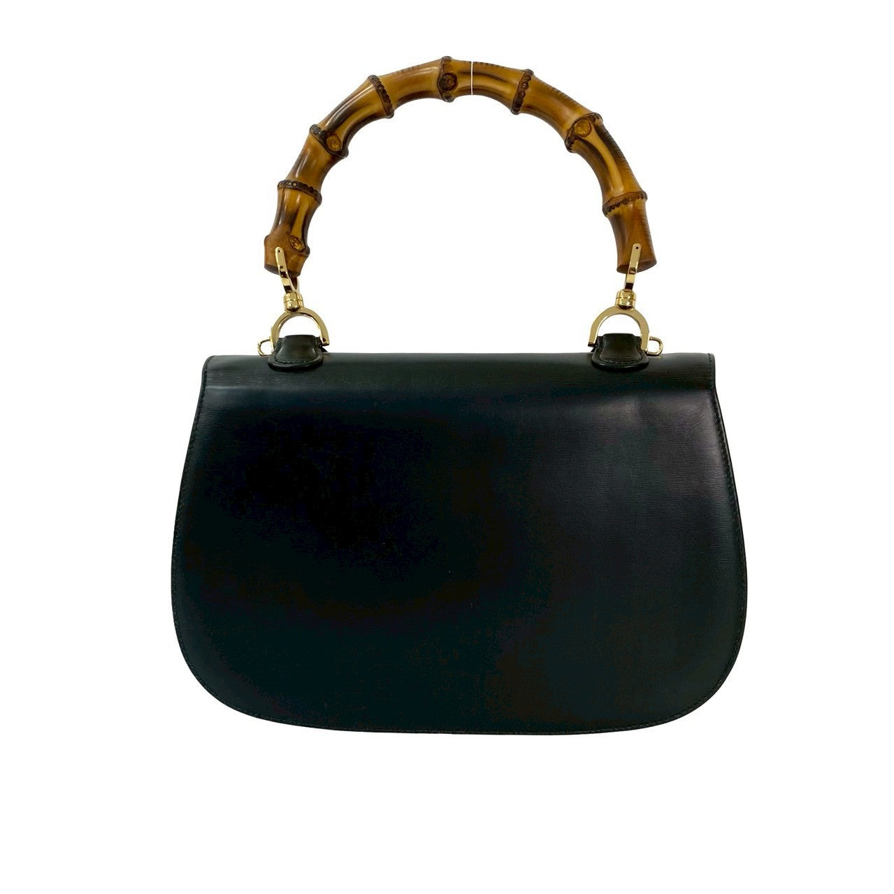 Gucci Bamboo Calf Leather Handbag