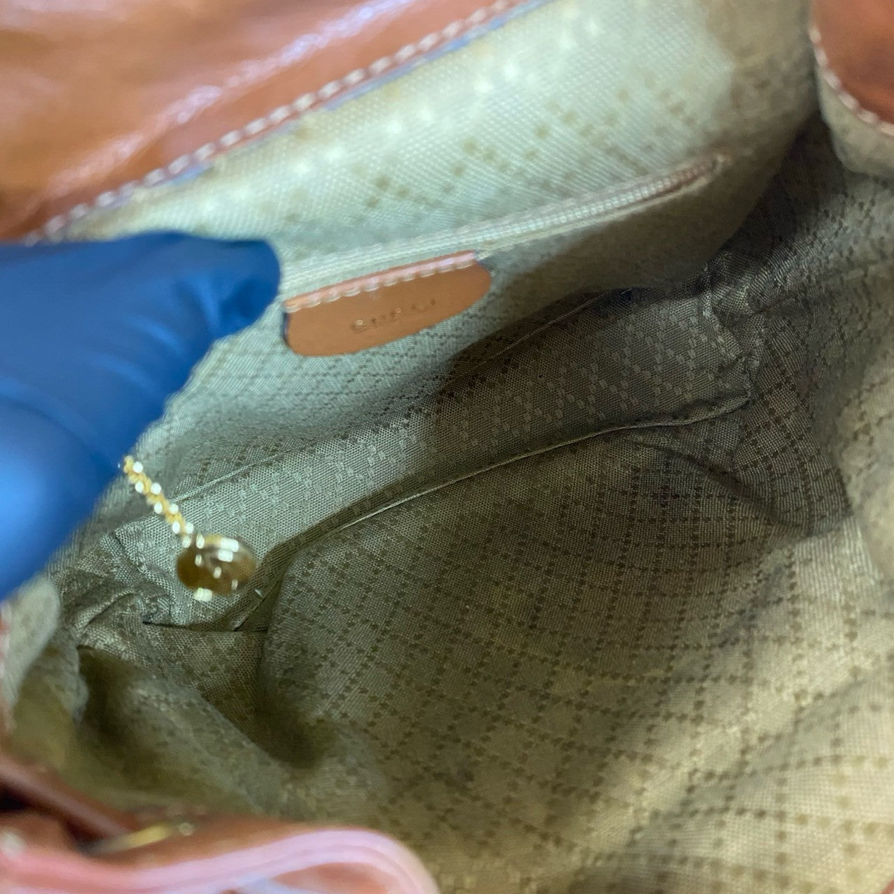 Gucci Bamboo Leather Mini Backpack