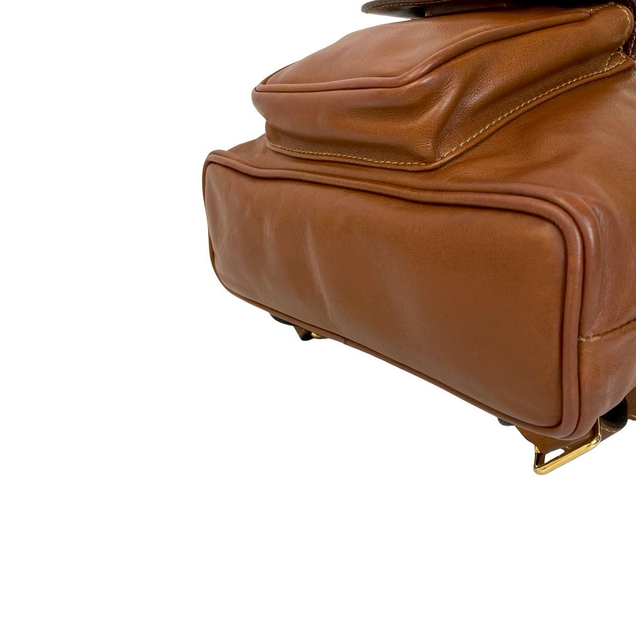 Gucci Bamboo Leather Mini Backpack