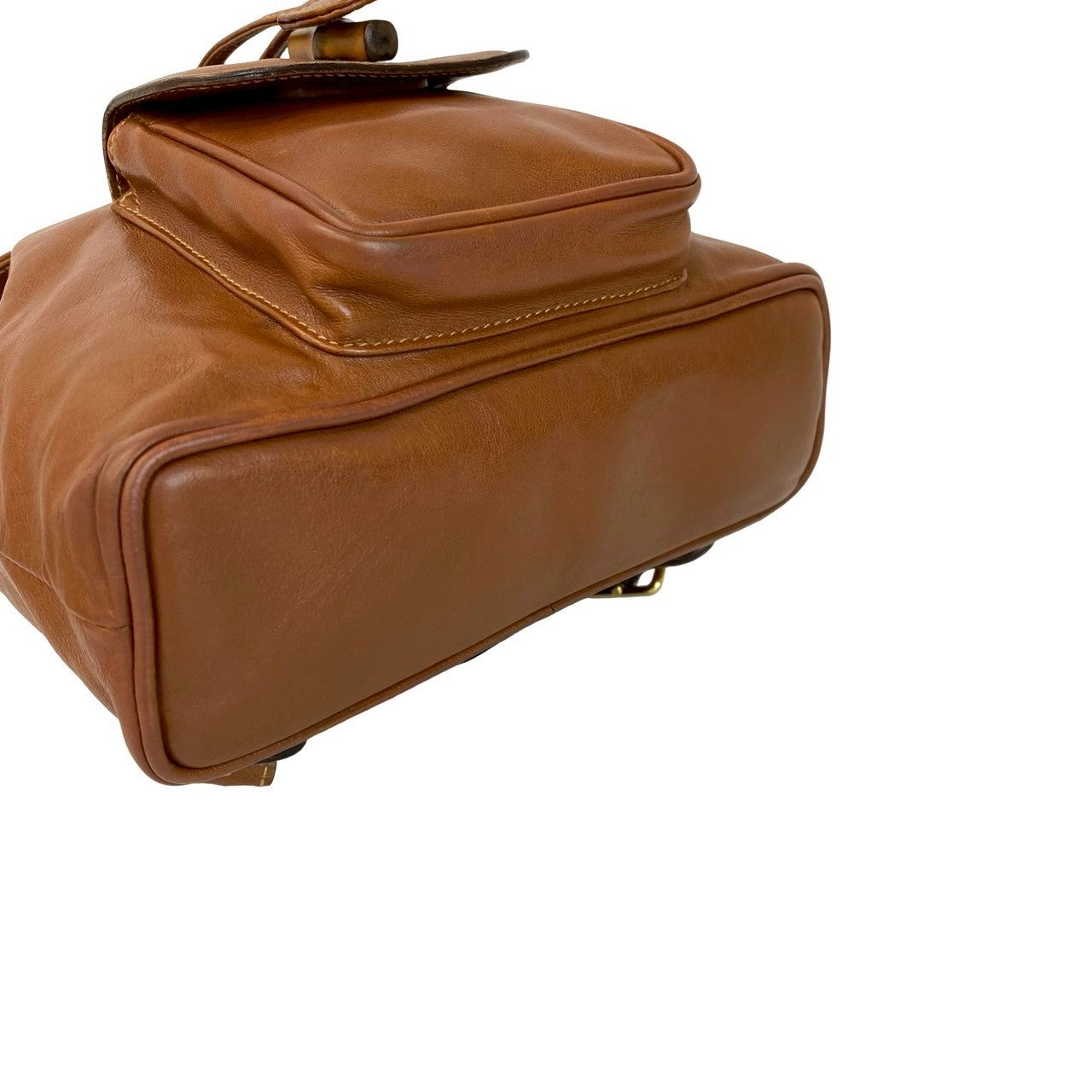 Gucci Bamboo Leather Mini Backpack