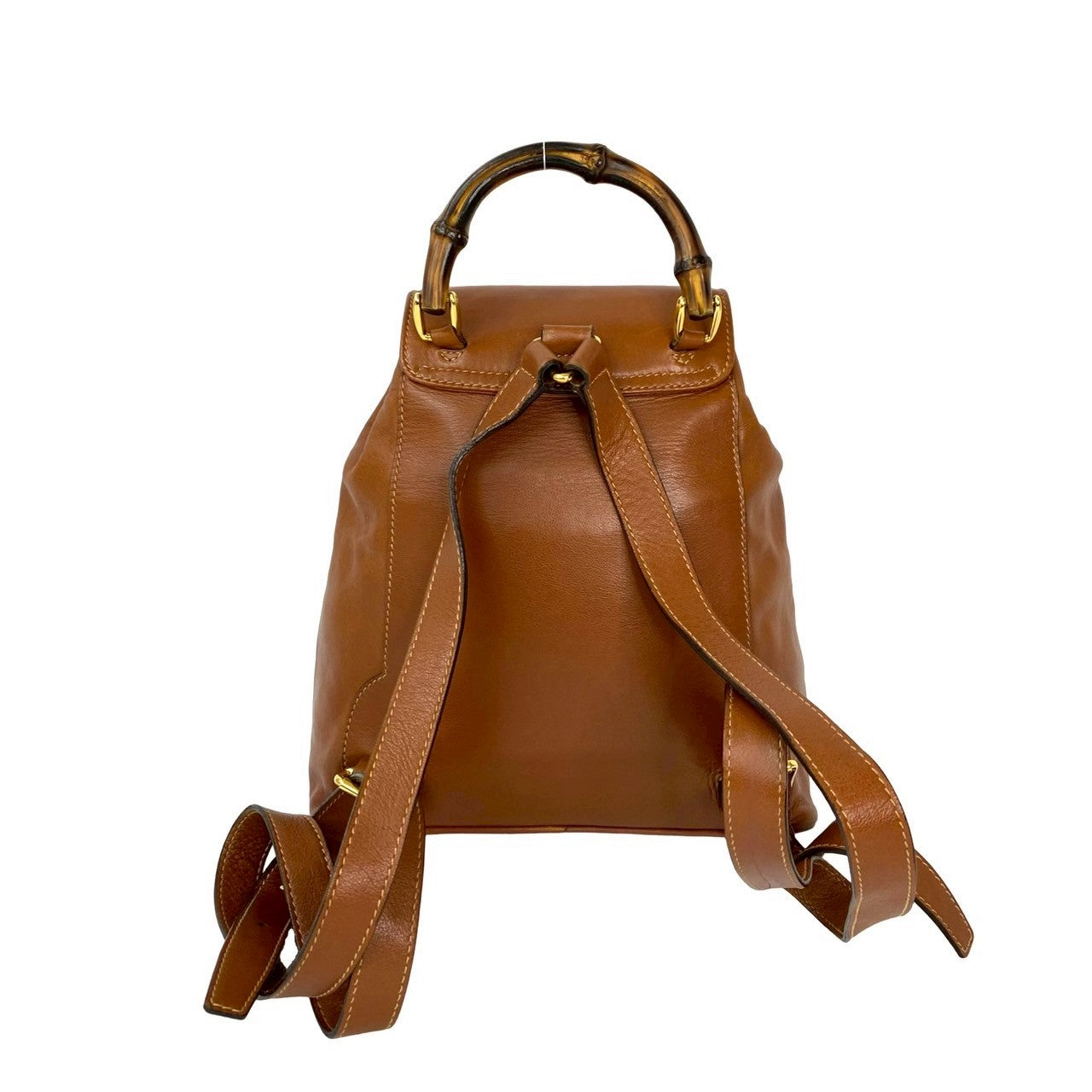 Gucci Bamboo Leather Mini Backpack