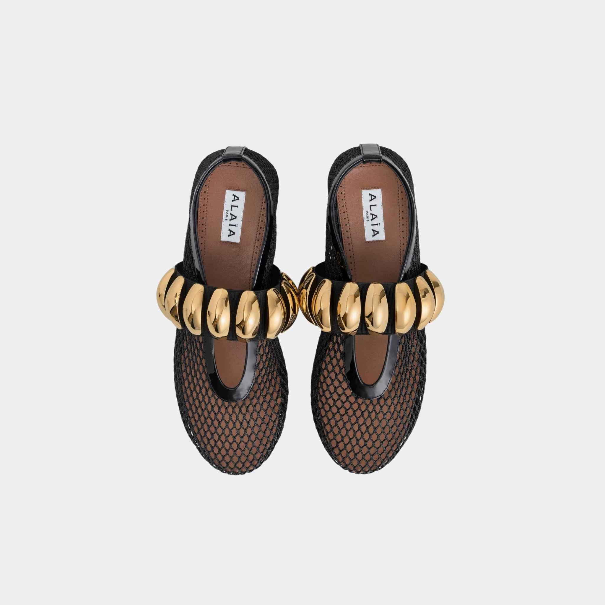 Jewelry Mesh Ballerinas