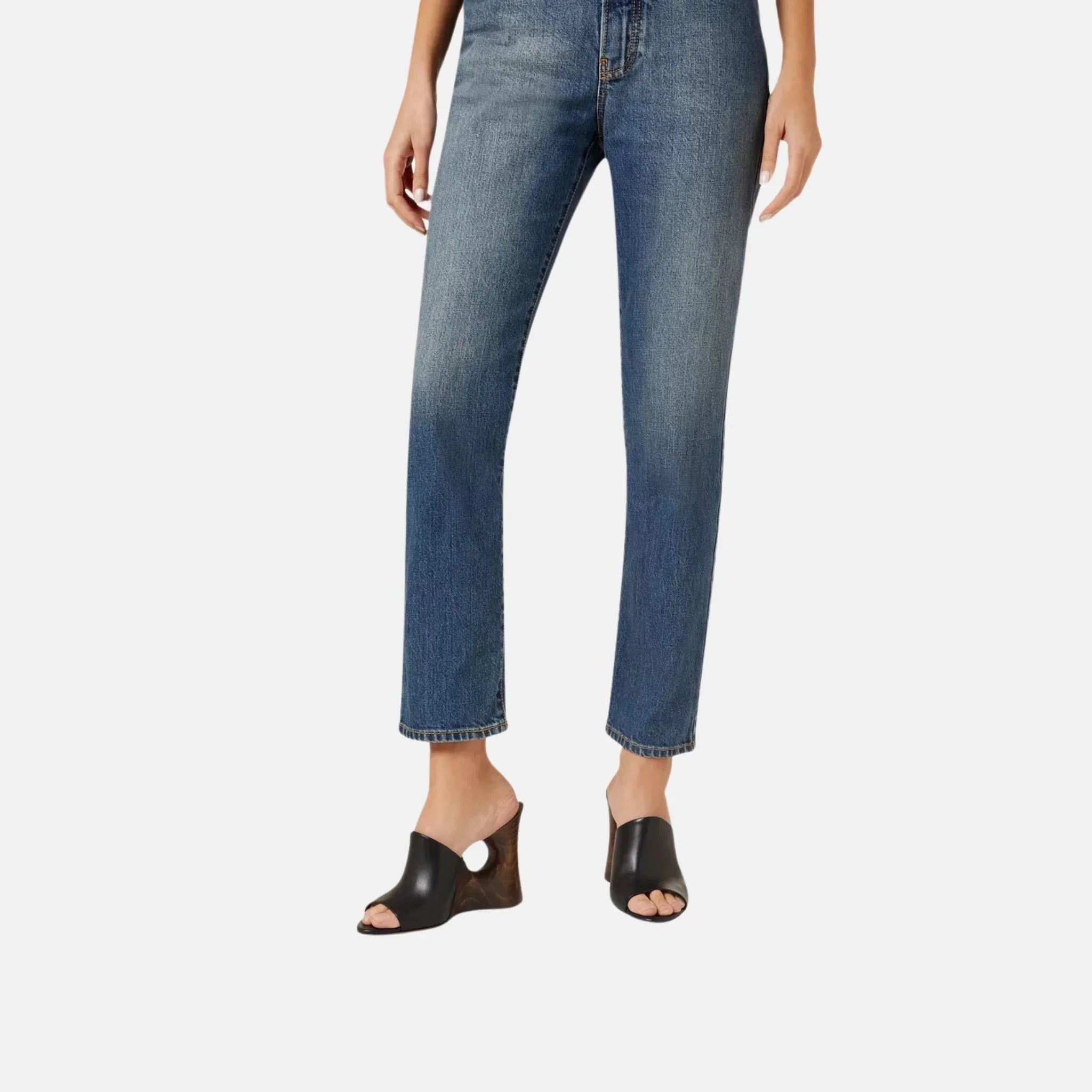 La Sculpture Mules In Calfskin And Wood