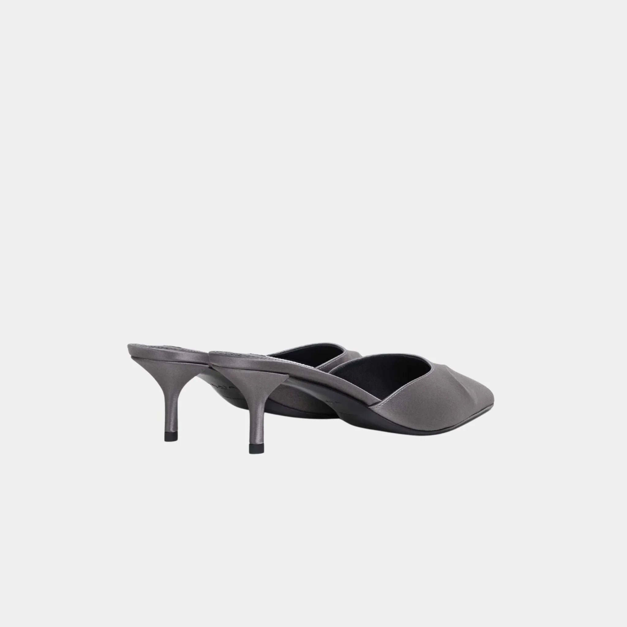 Le Coeur 3D Mules in Satin