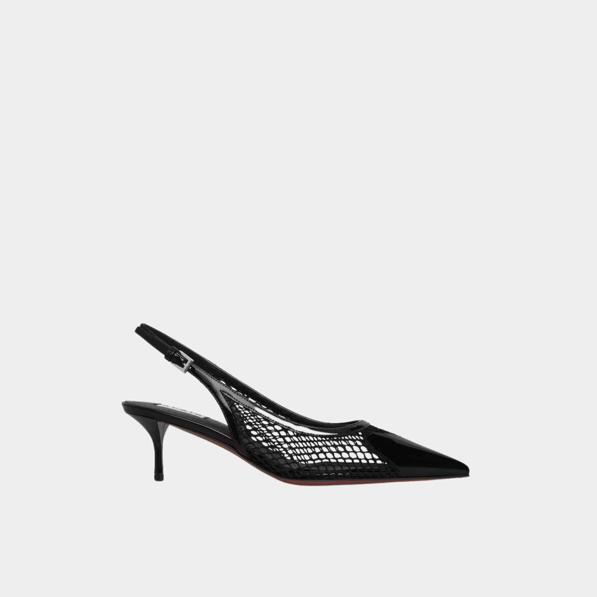 Le Cœur Slingbacks In Fishnet