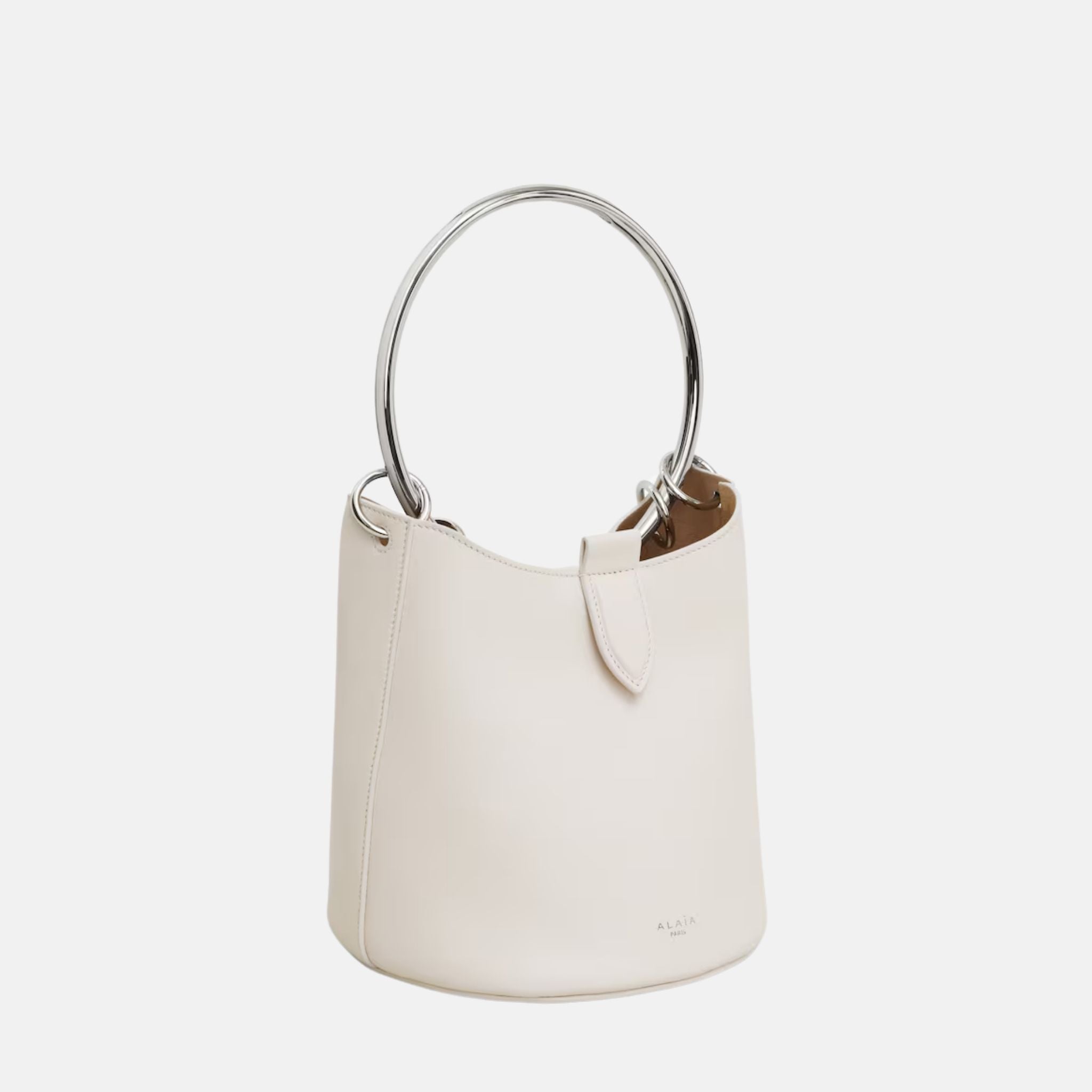Ring Medium Bucket Bag In Calfskin