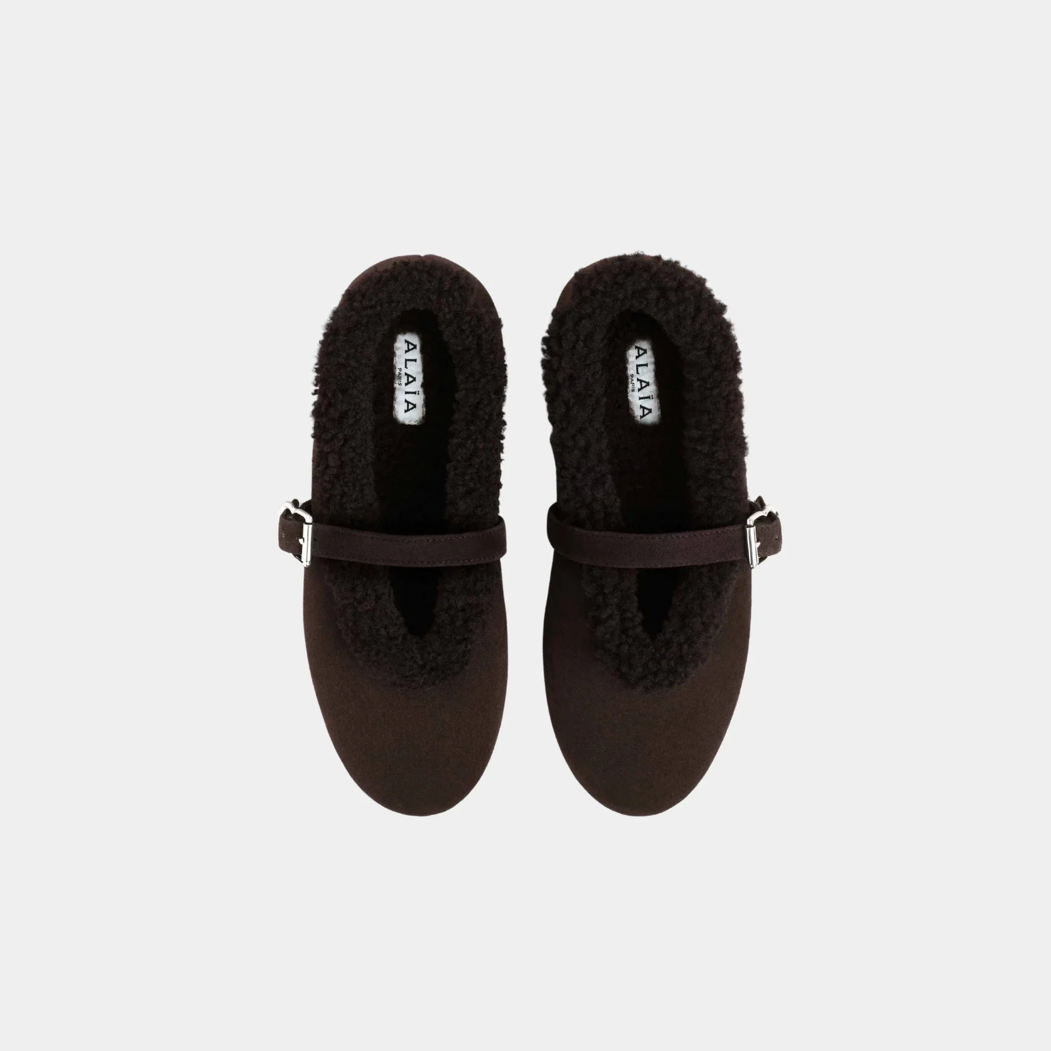 Shearling Ballerinas