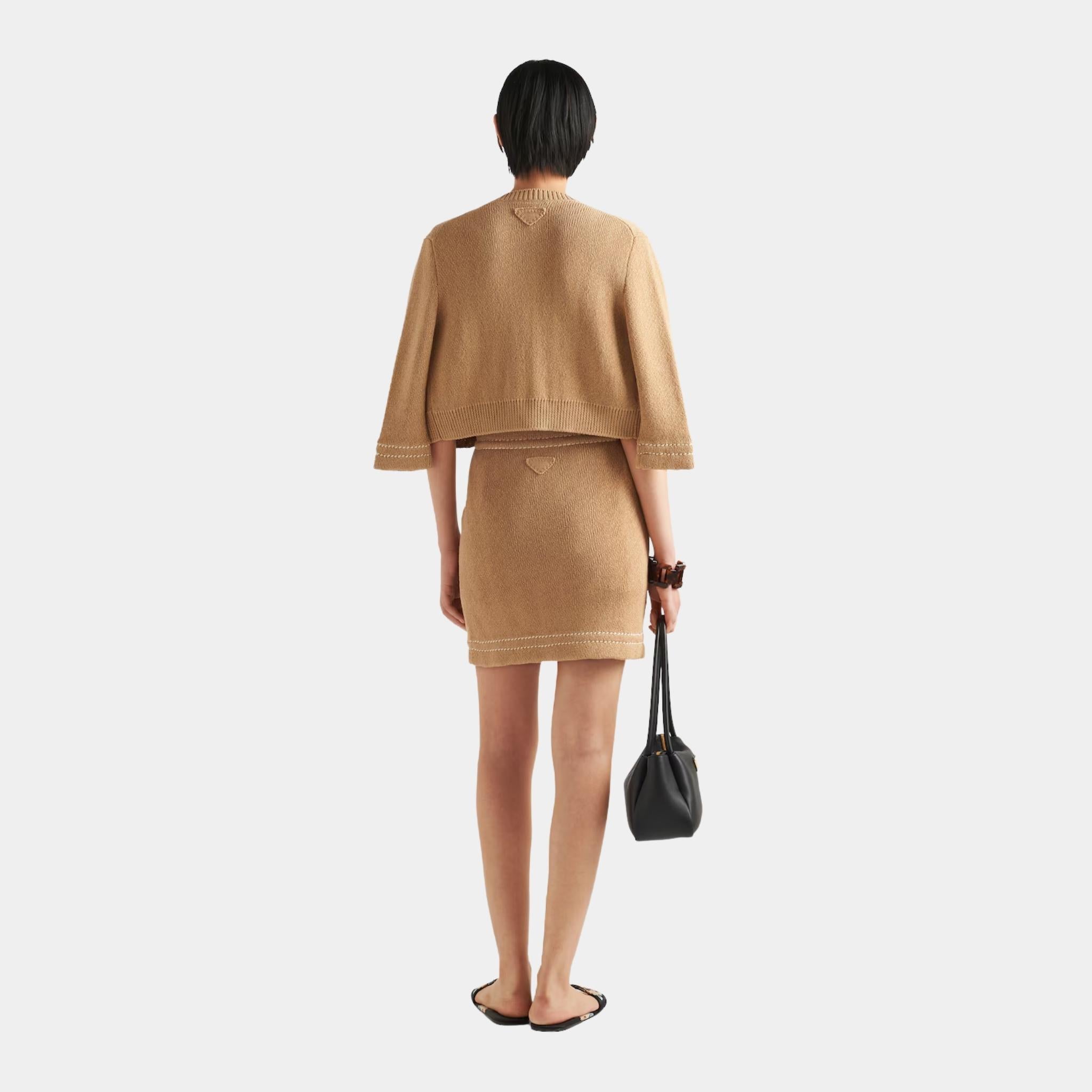 Albino White Cotton Cardigan