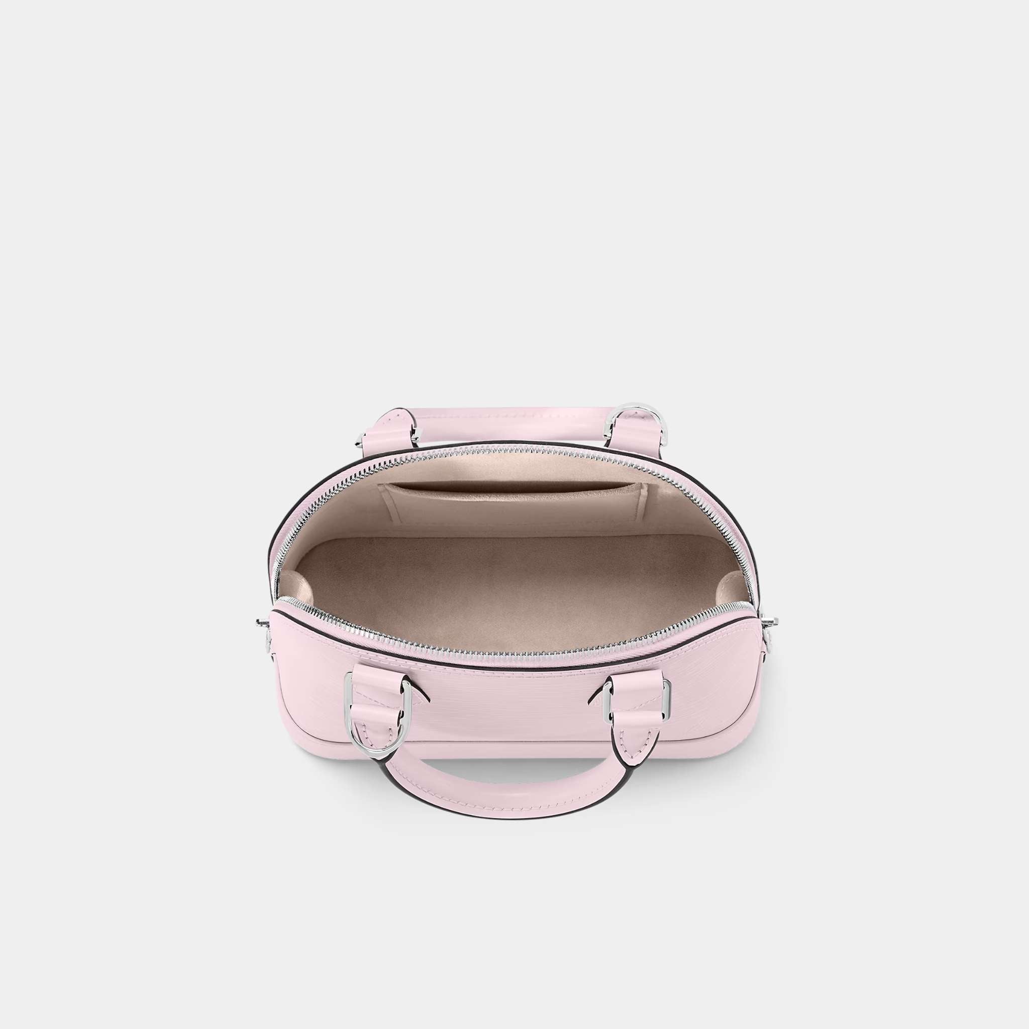 Alma BB Epi Leather Handbag with Jacquard Strap