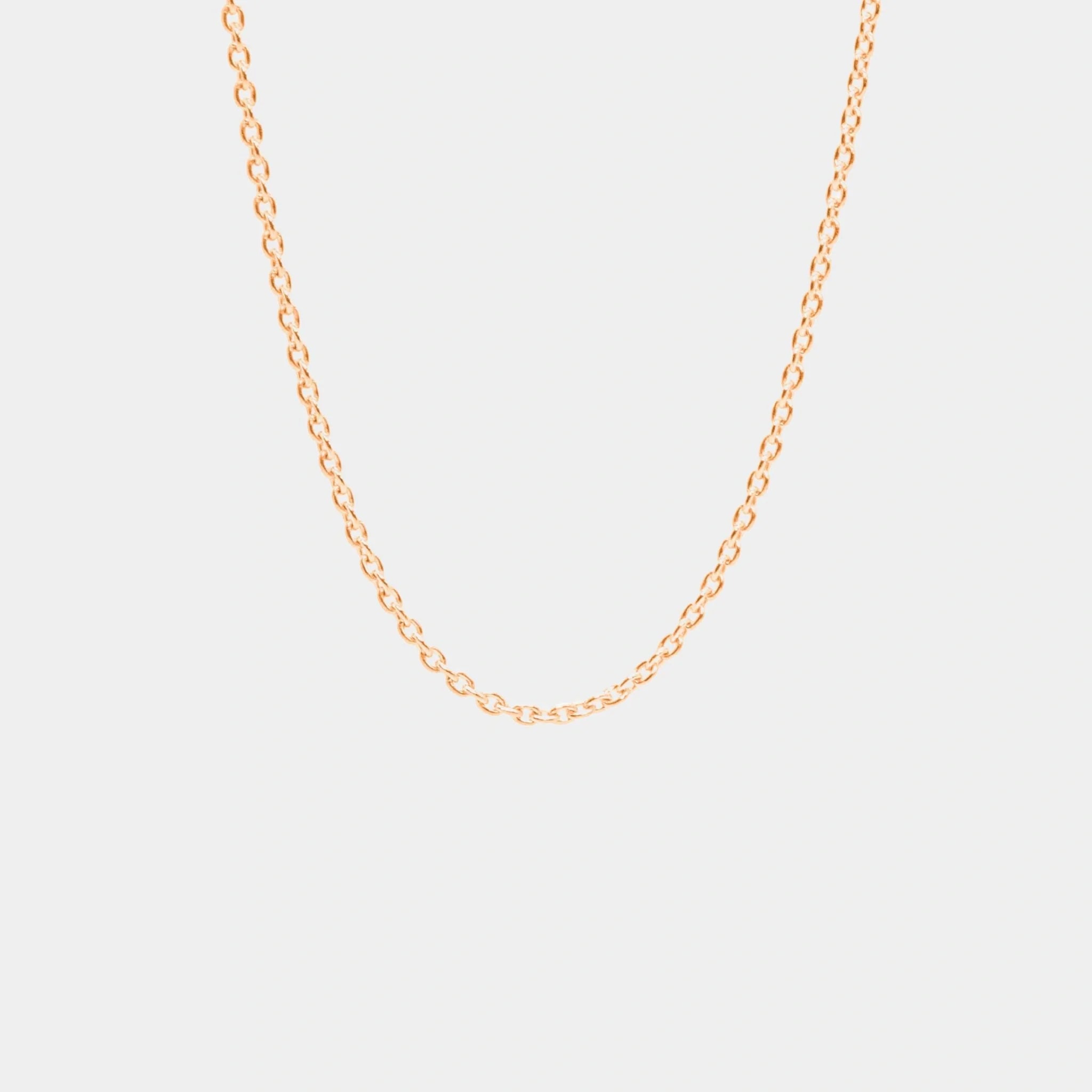 Ashna Mehta Chain - 16 Rose Gold