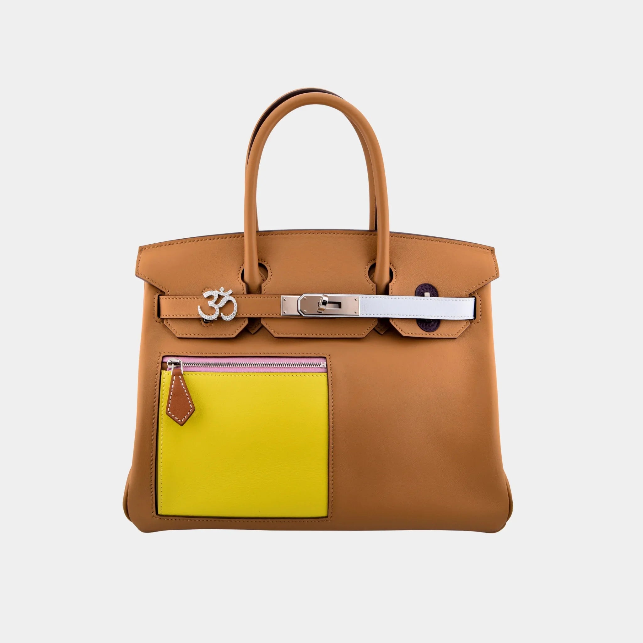 OM White Diamond Customized Bag Bijoux