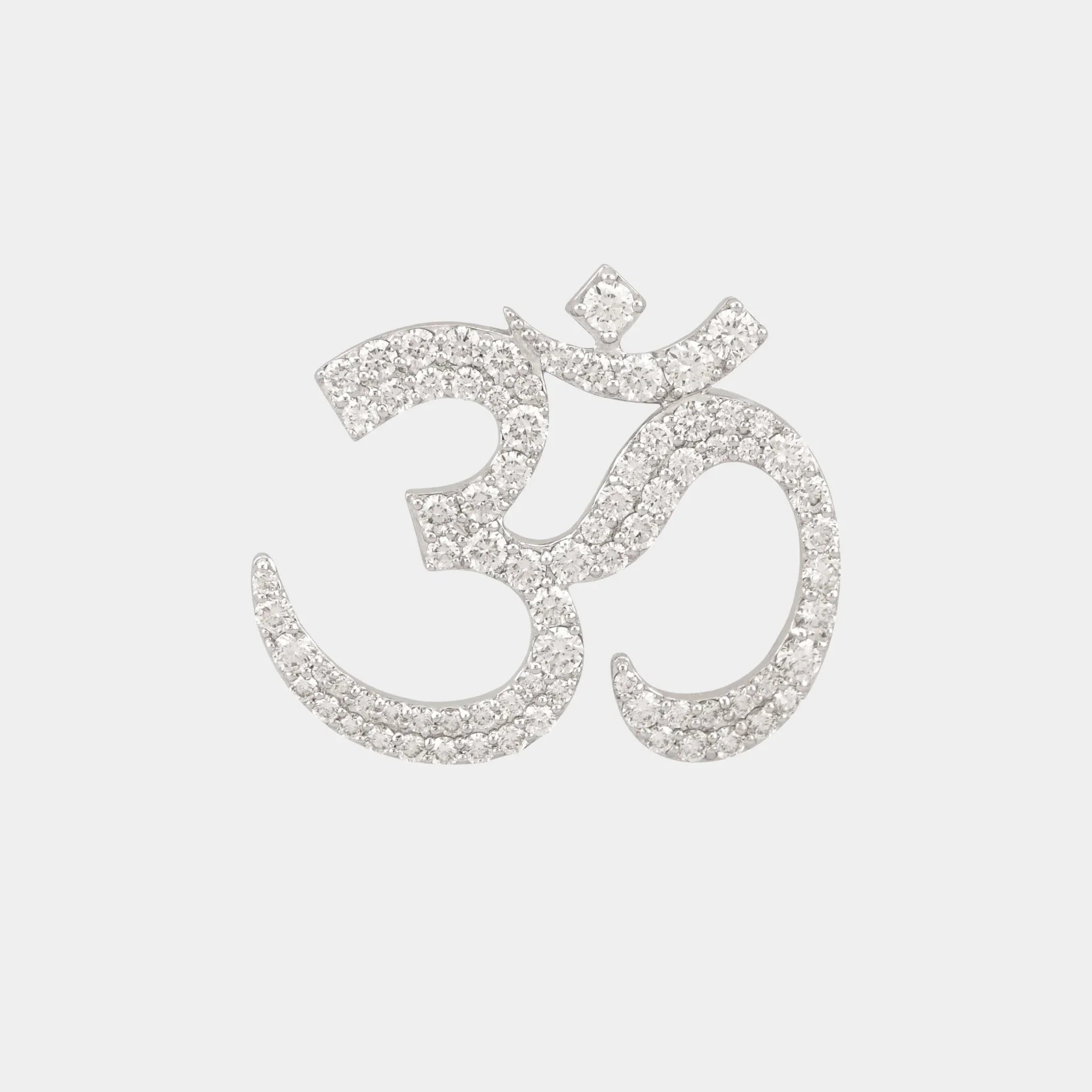 OM White Diamond Customized Bag Bijoux