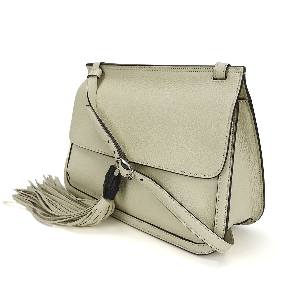 Gucci Bamboo Daily Leather Shoulder Bag