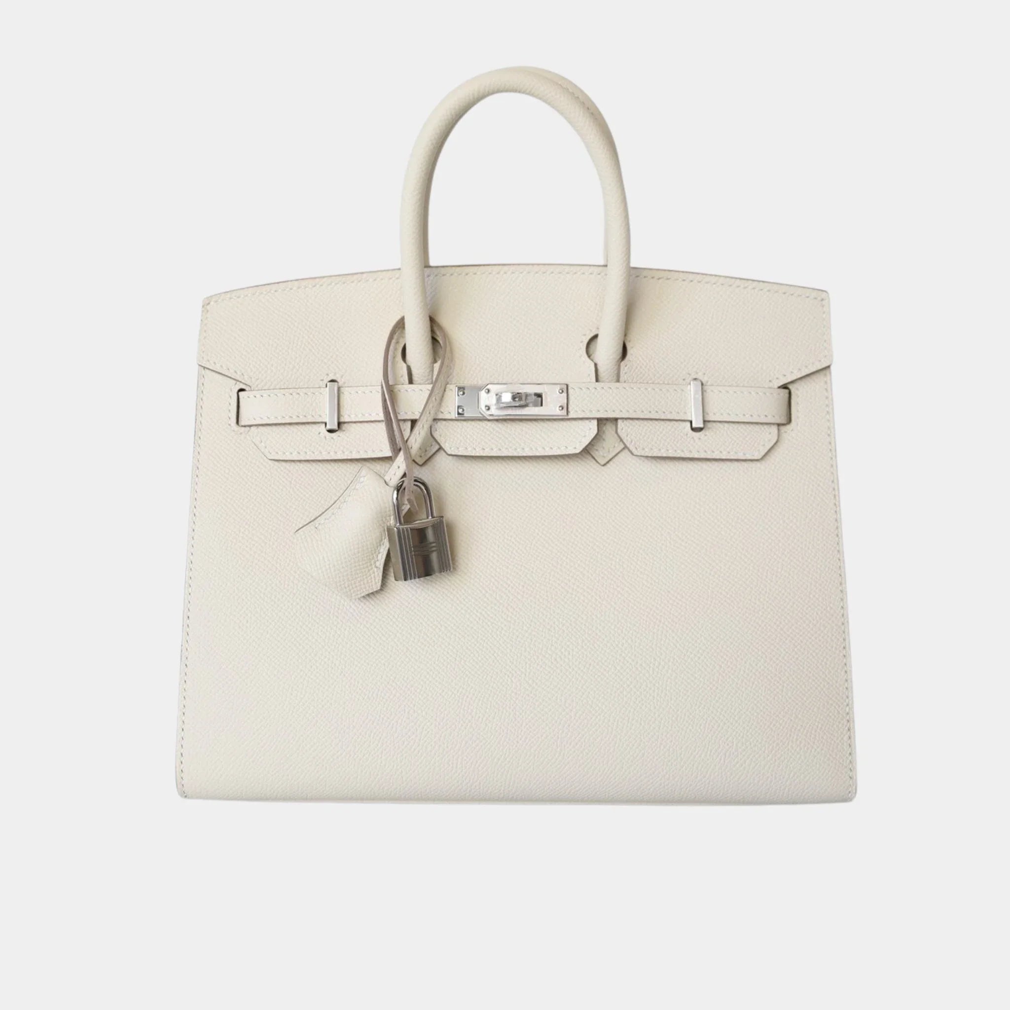 Birkin 25 Epsom Craie PHW