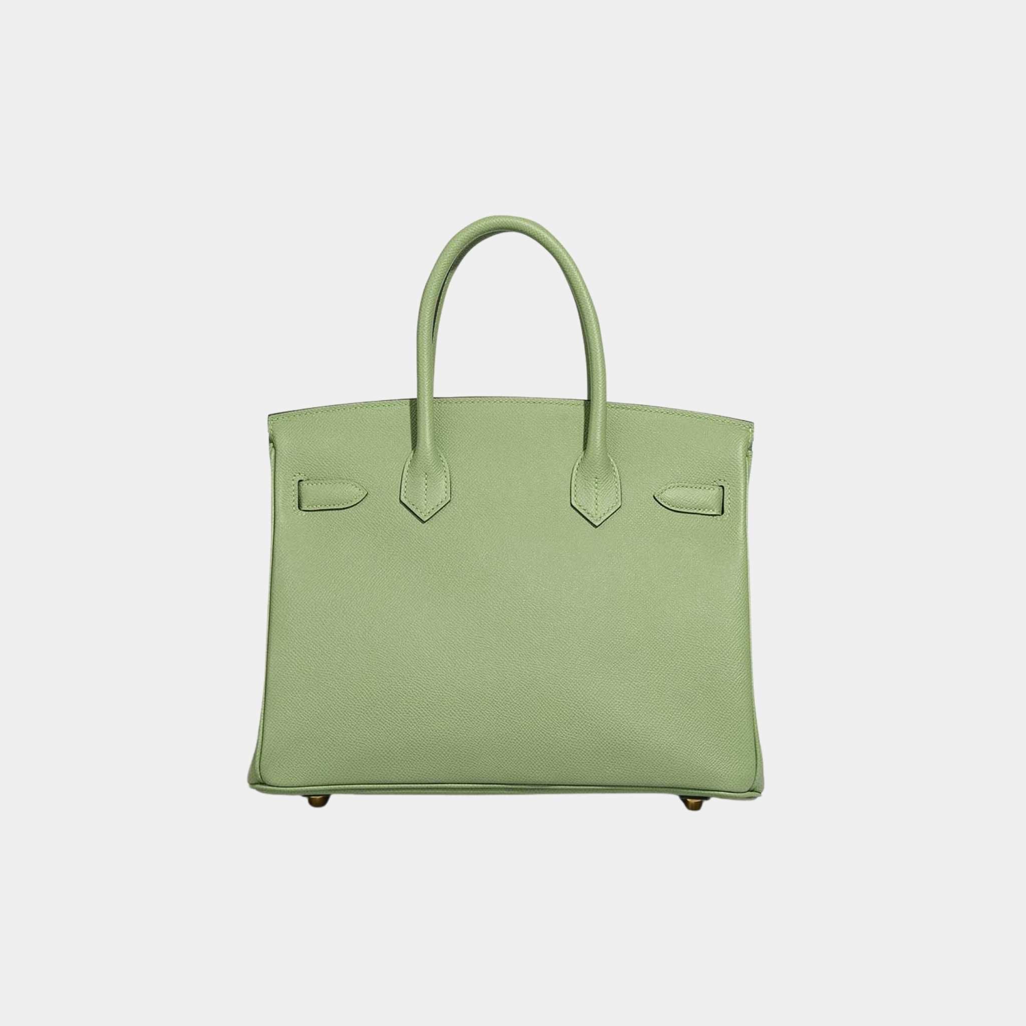 Birkin 30 Epsom Vert Criquet