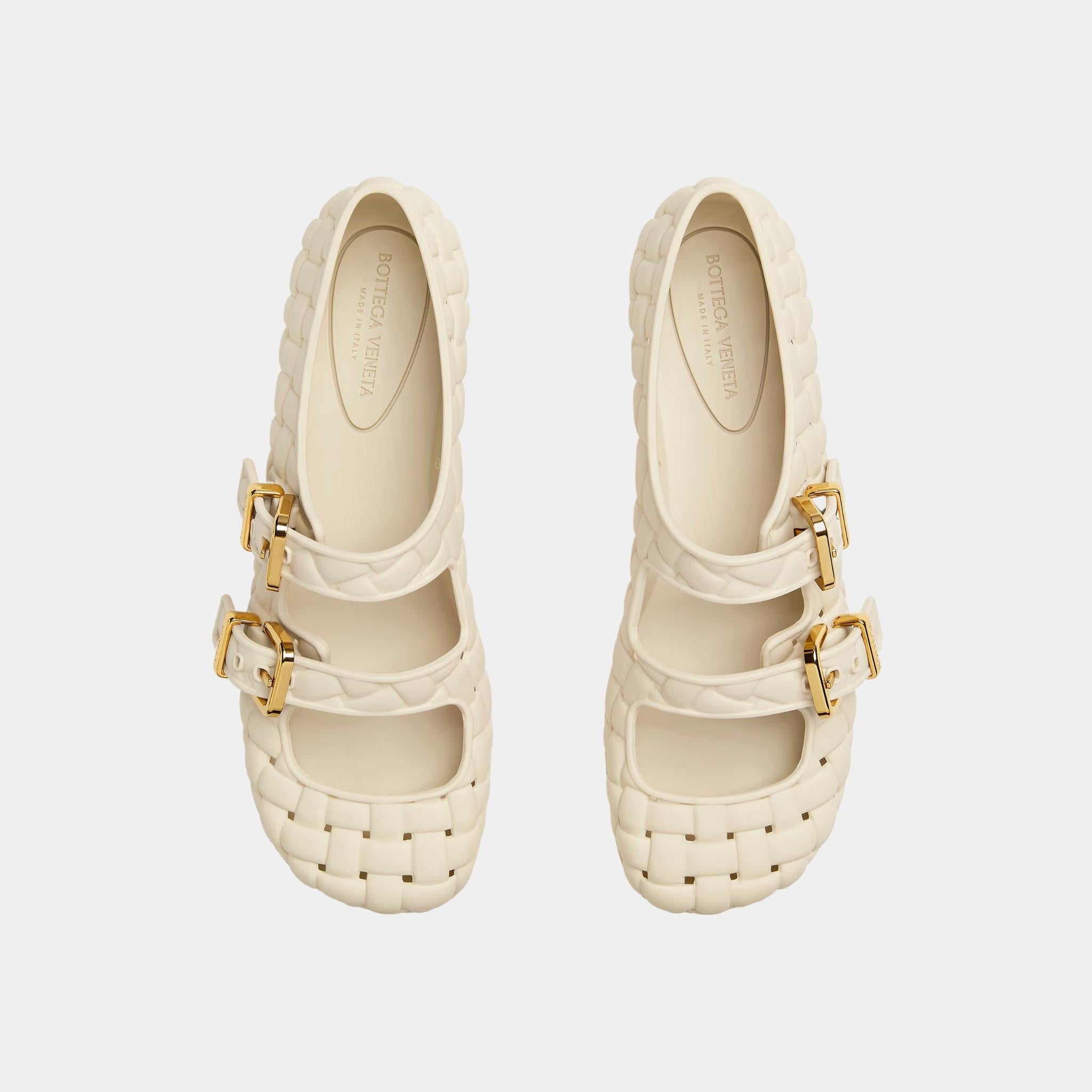 Amy Mary-Jane Ballerina Rubber with Inteccio Pattern