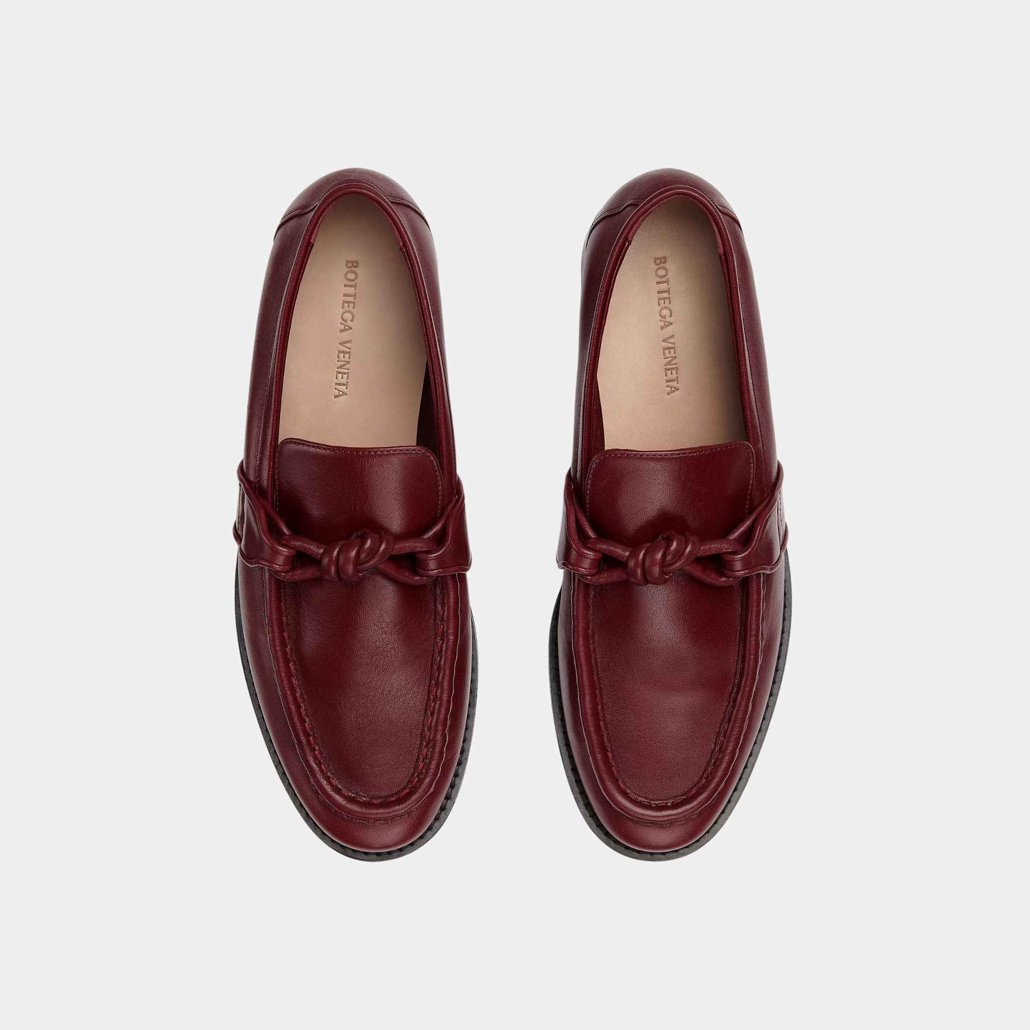 Astaire Loafer Calfskin Signature Knot Detail Women