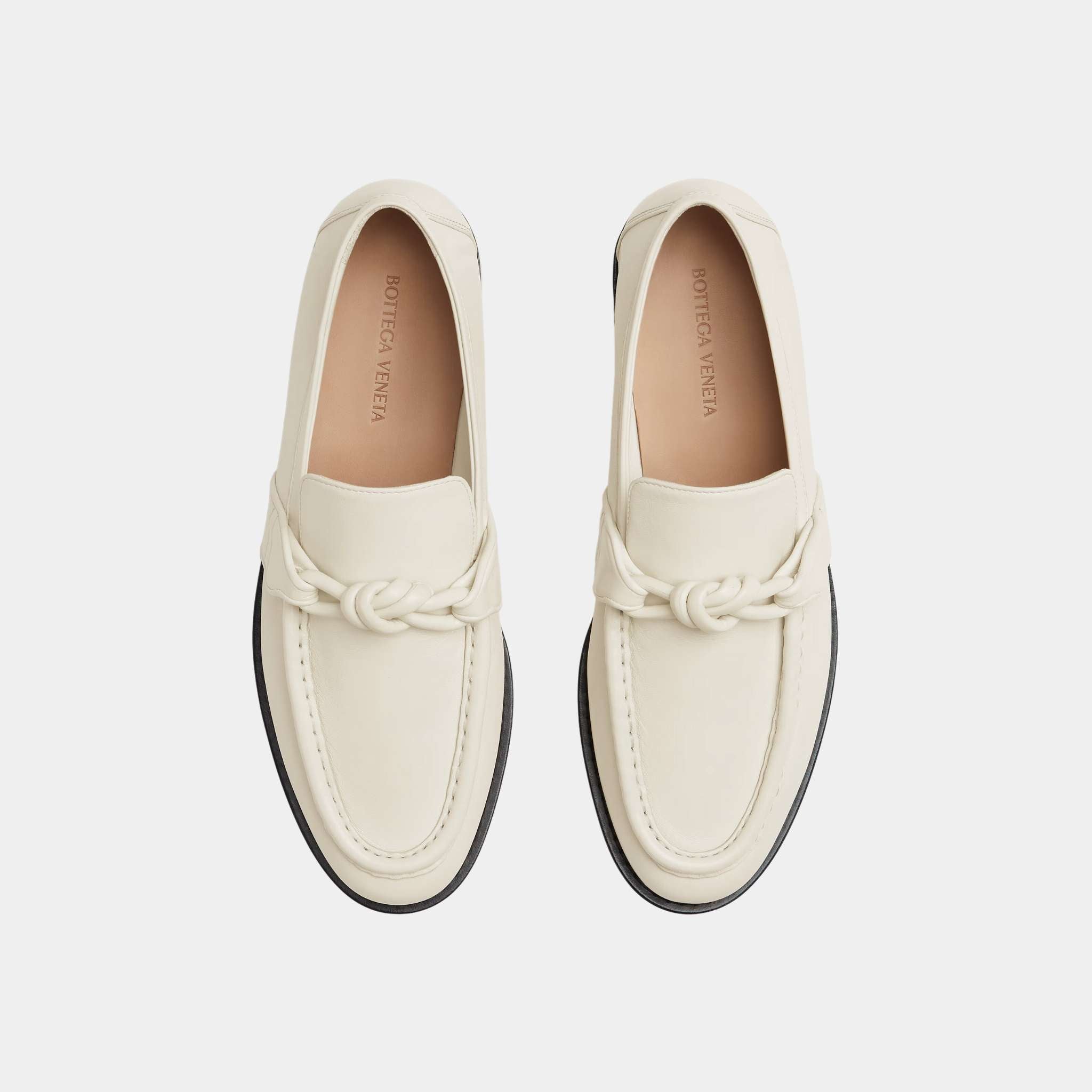 Astaire Loafer Calfskin Signature Knot Detail Women