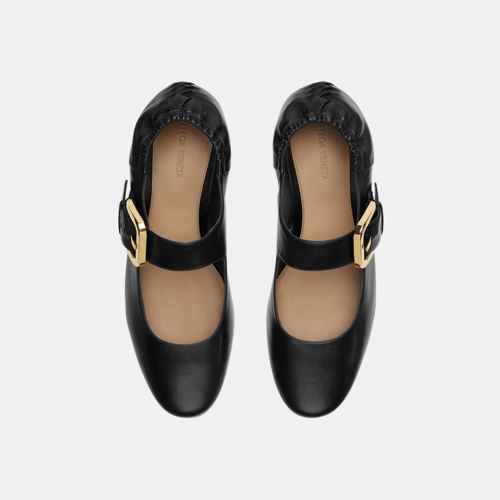 Astaire Mary-Jane Ballerina Calfskin