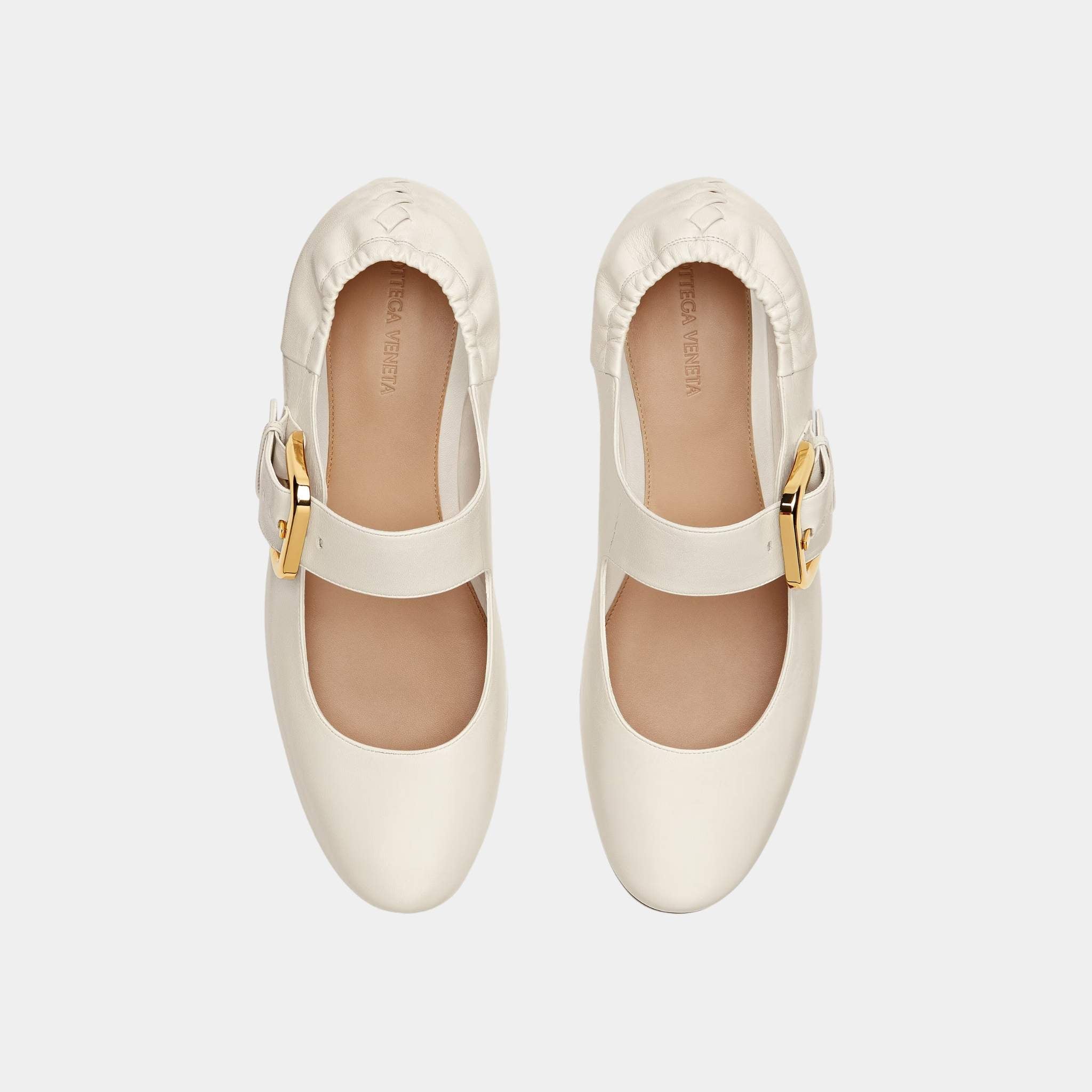 Astaire Mary-Jane Ballerina Calfskin