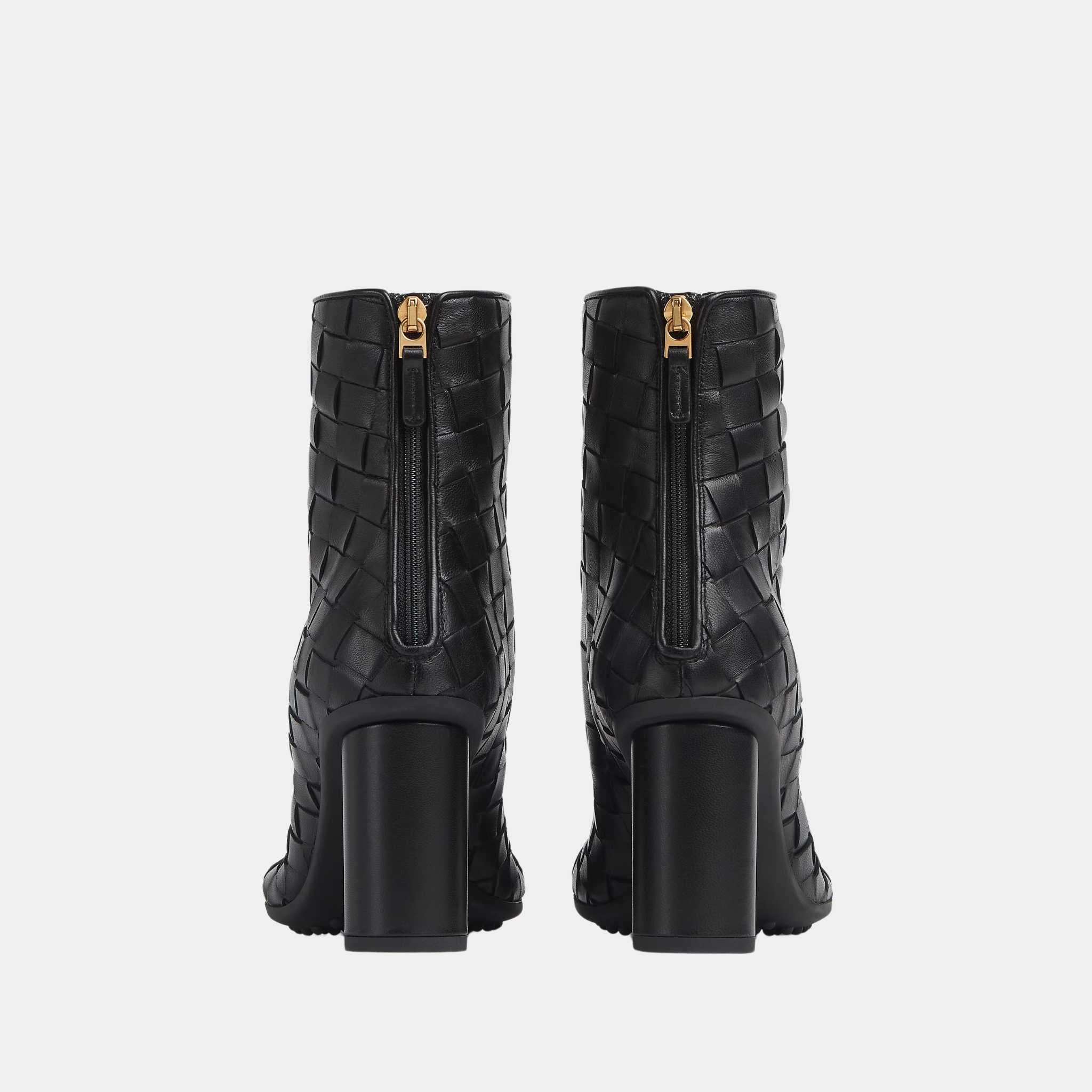 Atomic Ankle Boot Lambskin Intecciato Craftmanship