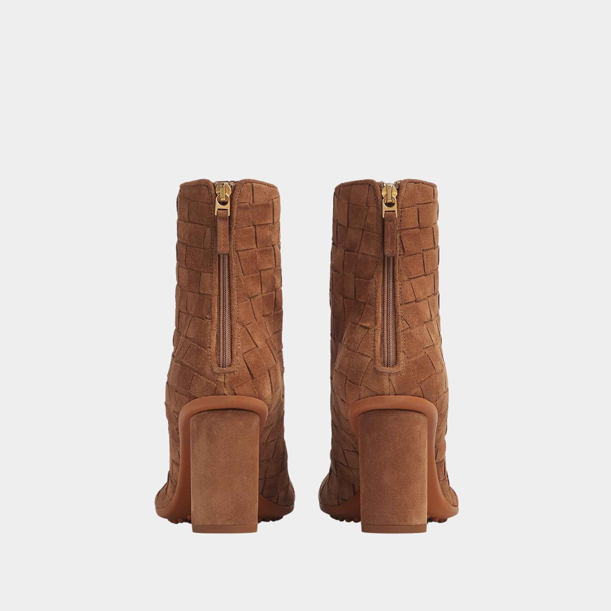 Atomic Ankle Boot Suede Intrecciato Craftmanship