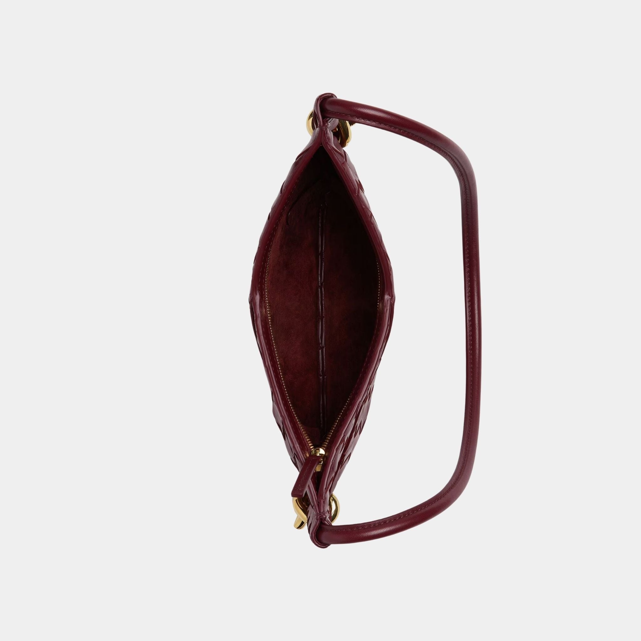 Baby Solstice Intrecciato Leather Bag