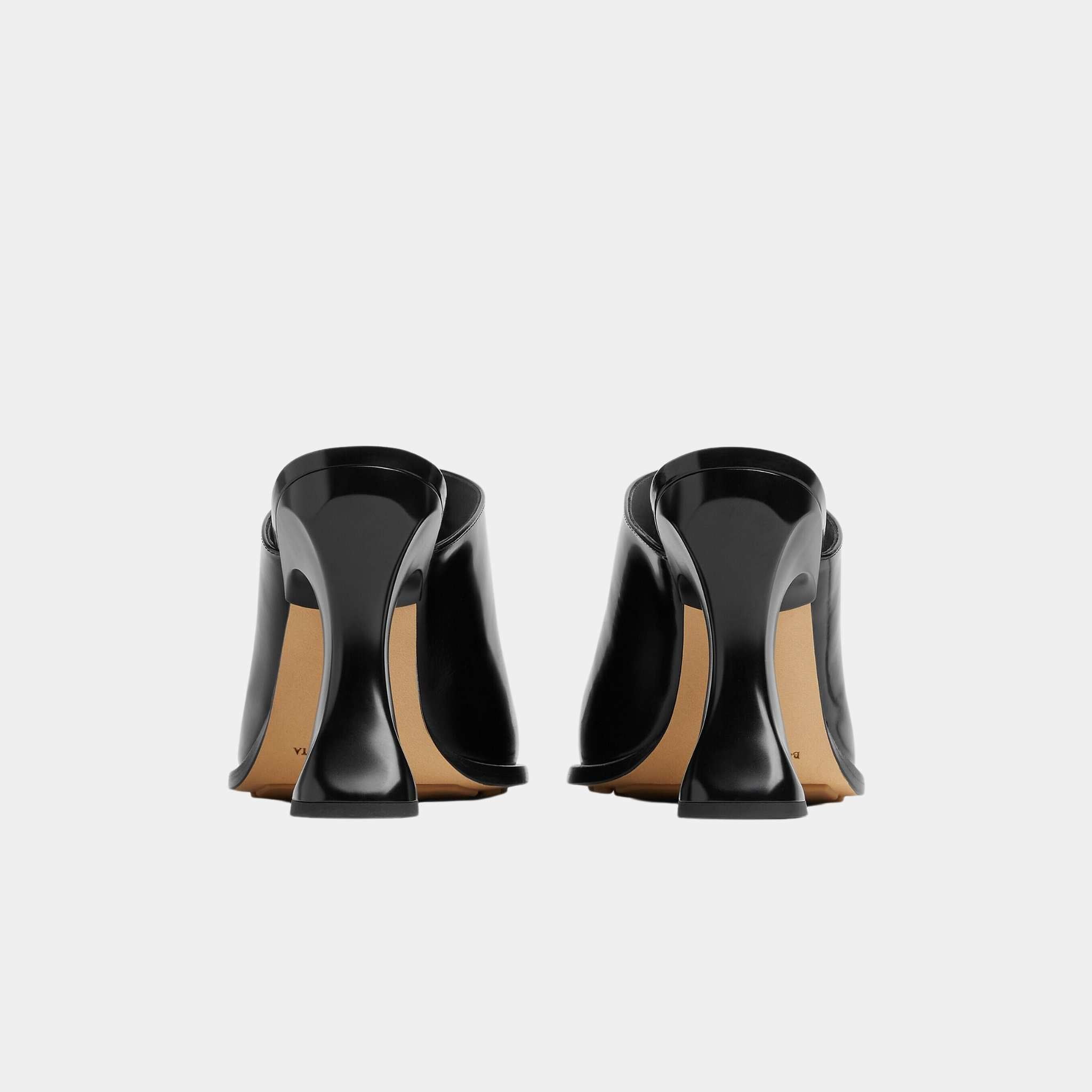Cha-Cha Calfskin Leather Mule Pump