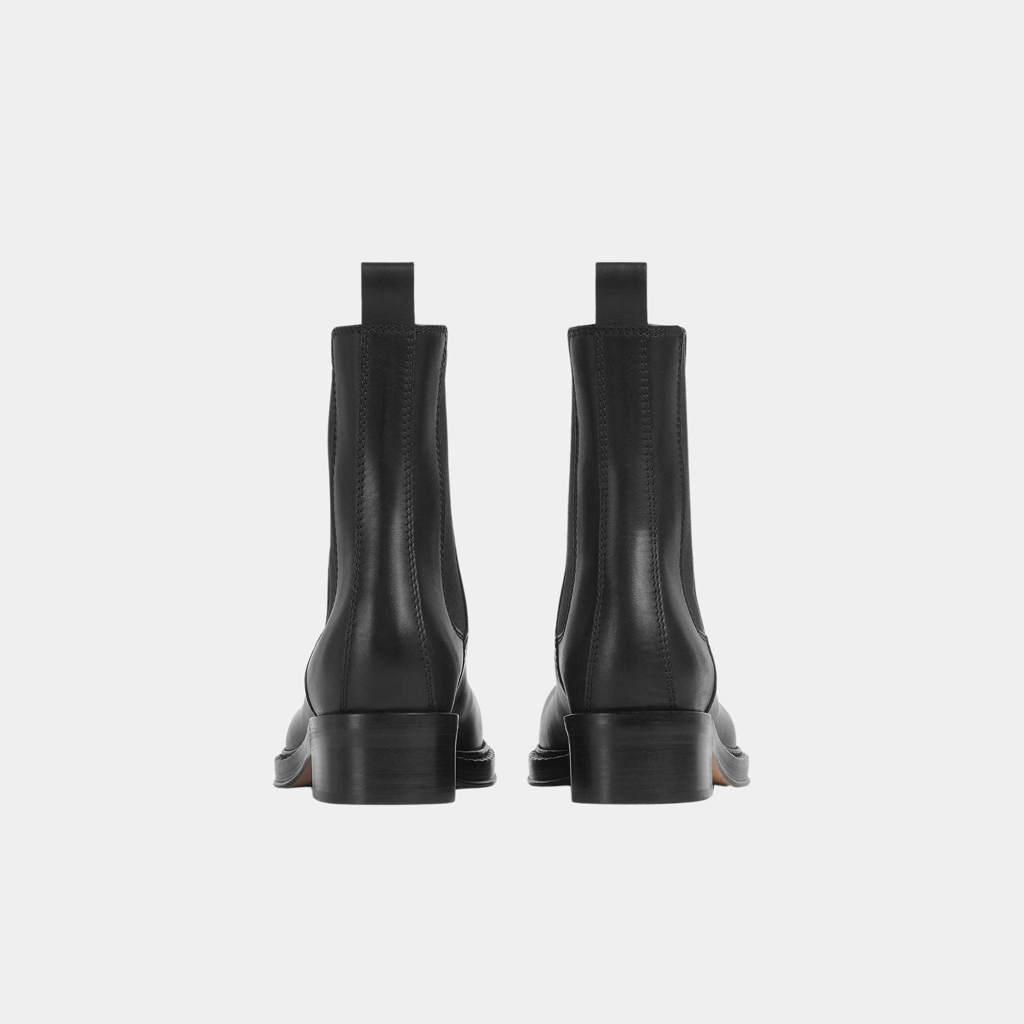 Cliff Chelsea Boot Calfskin Voluminous Toe Shape