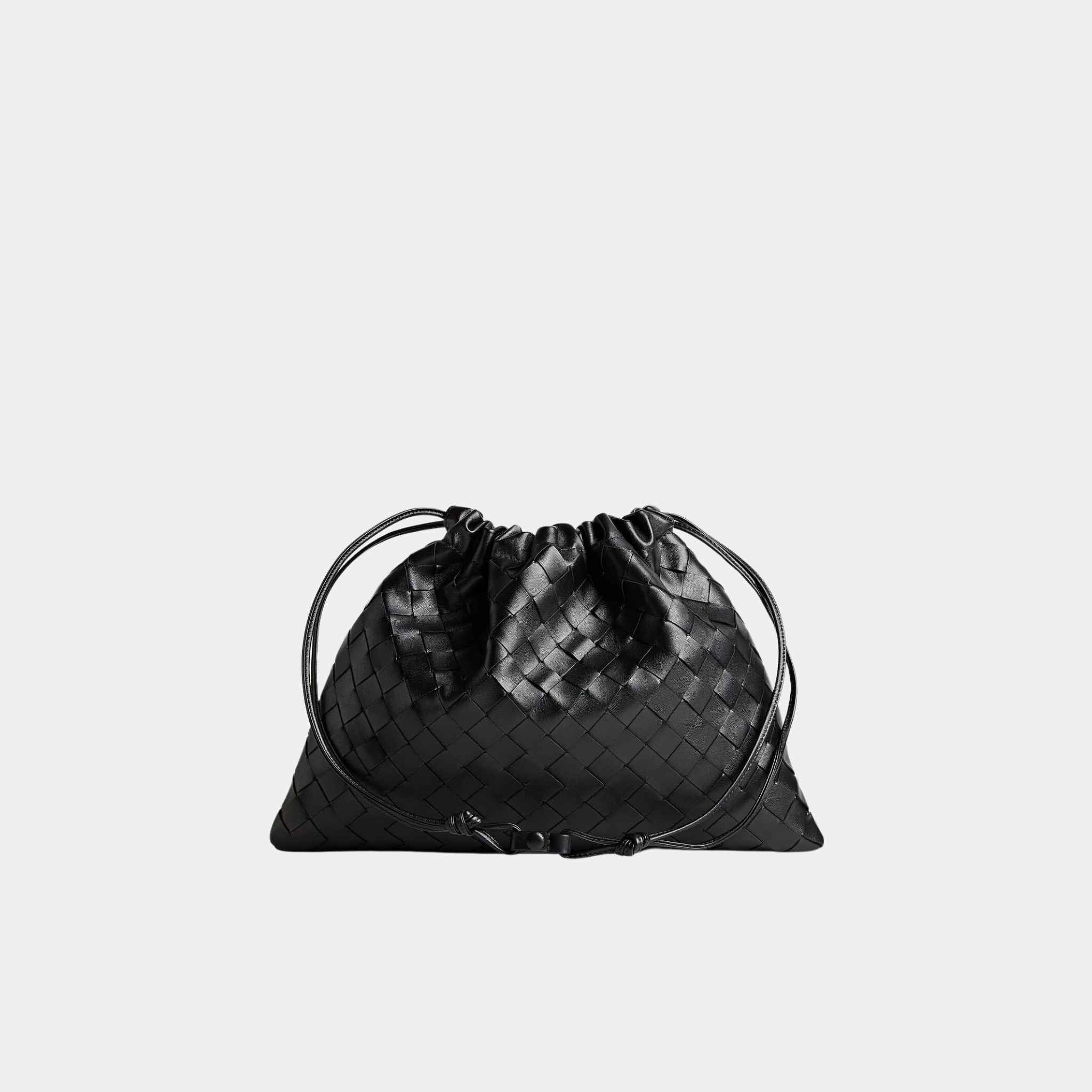 Dustbag Intrecciato Calf Leather With Loop Attachment