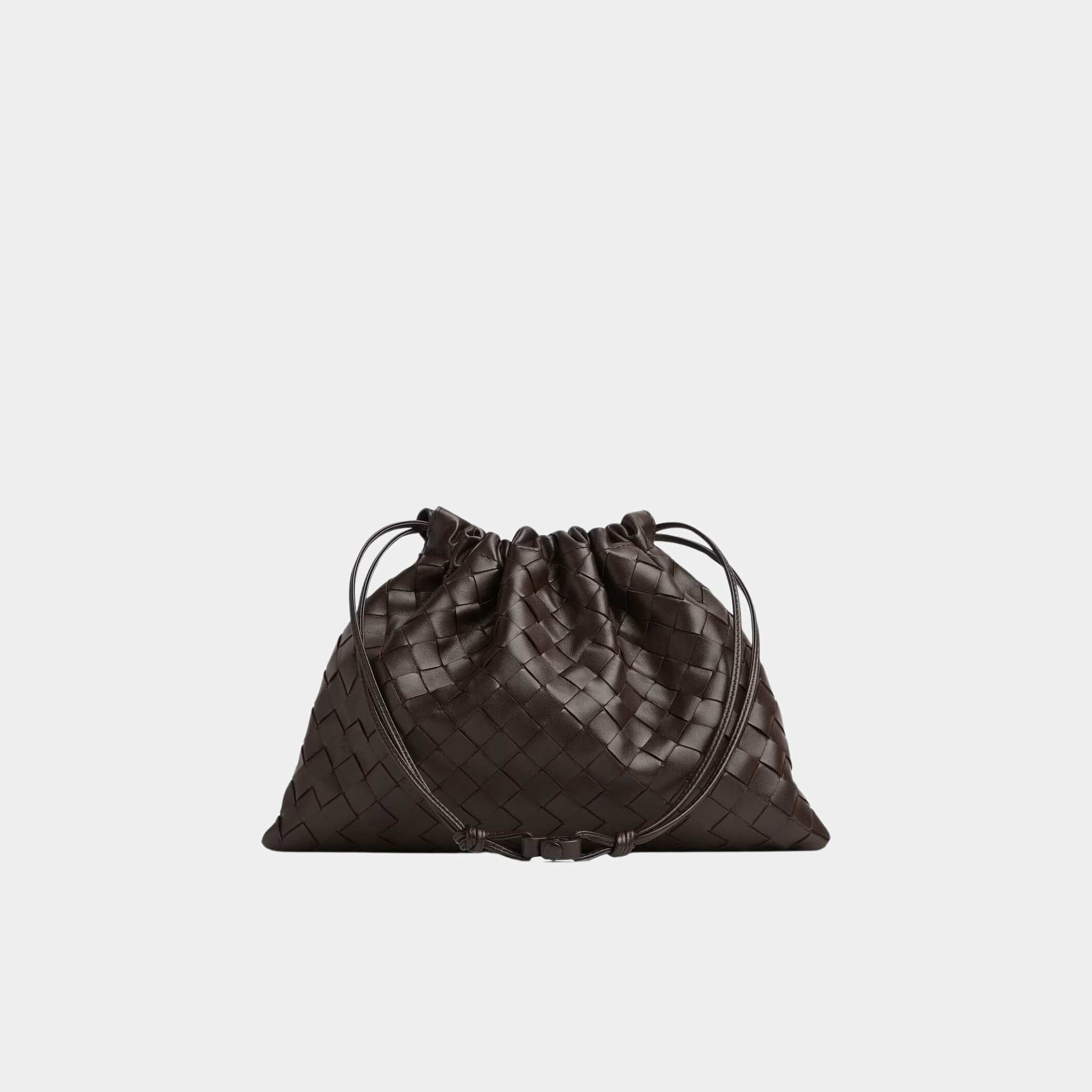 Dustbag Intrecciato Calf Leather With Loop Attachment