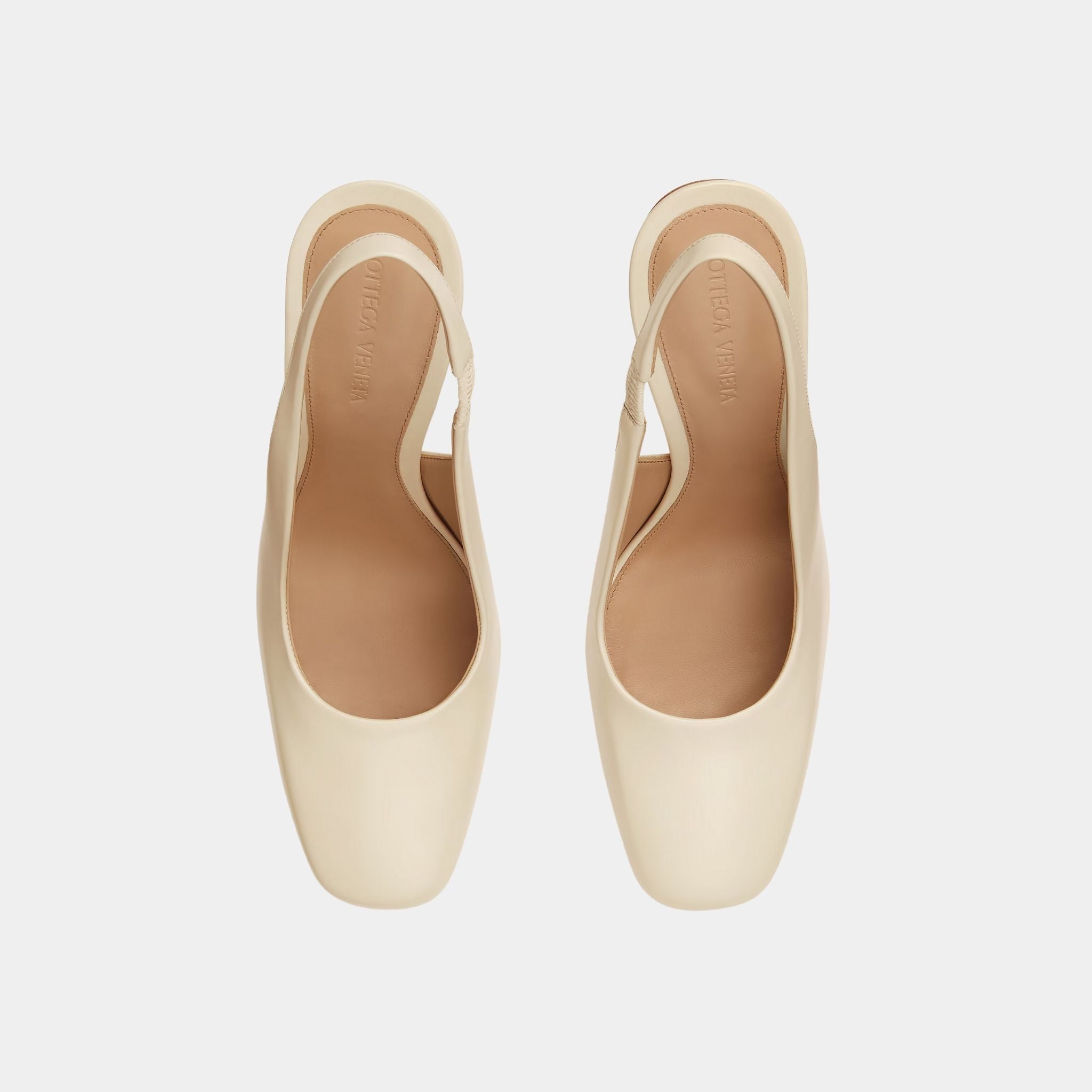 Knot Leather Slingback Pump