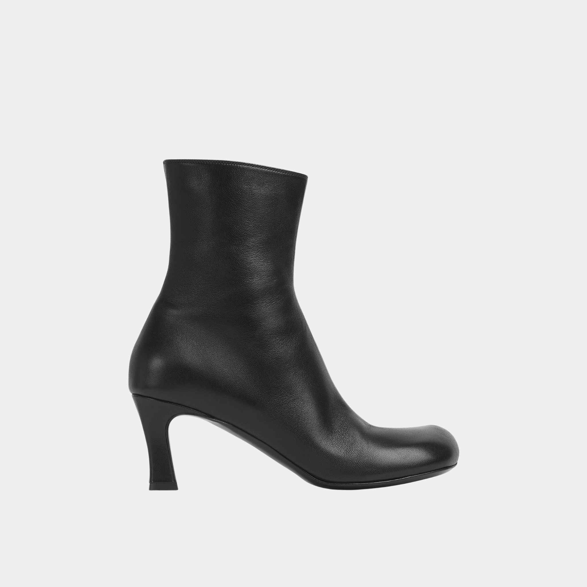 Nico Ankle Boot Lamskin with Kitten Heel