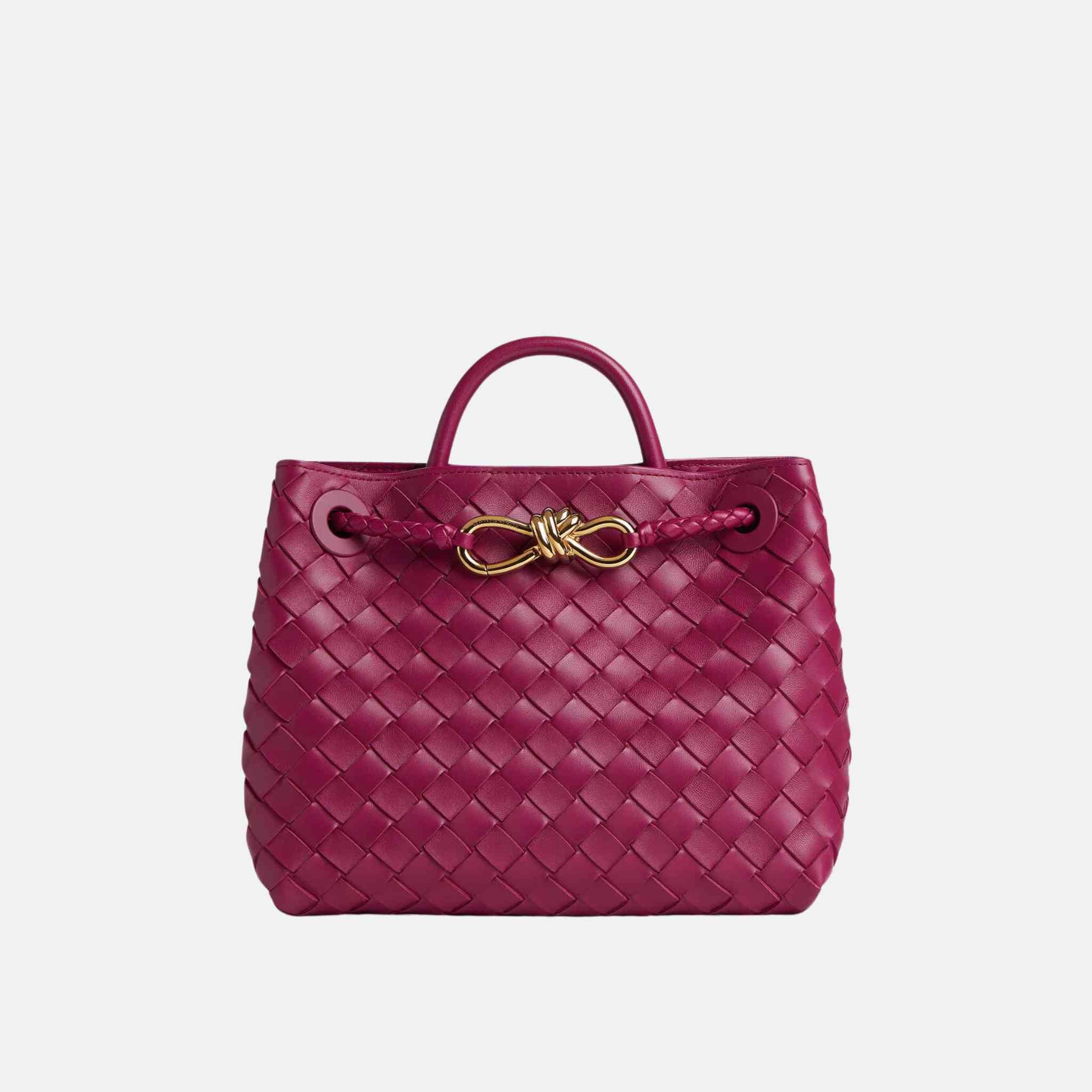 Bottega Veneta Small Andiamo, Cinnabar, Front