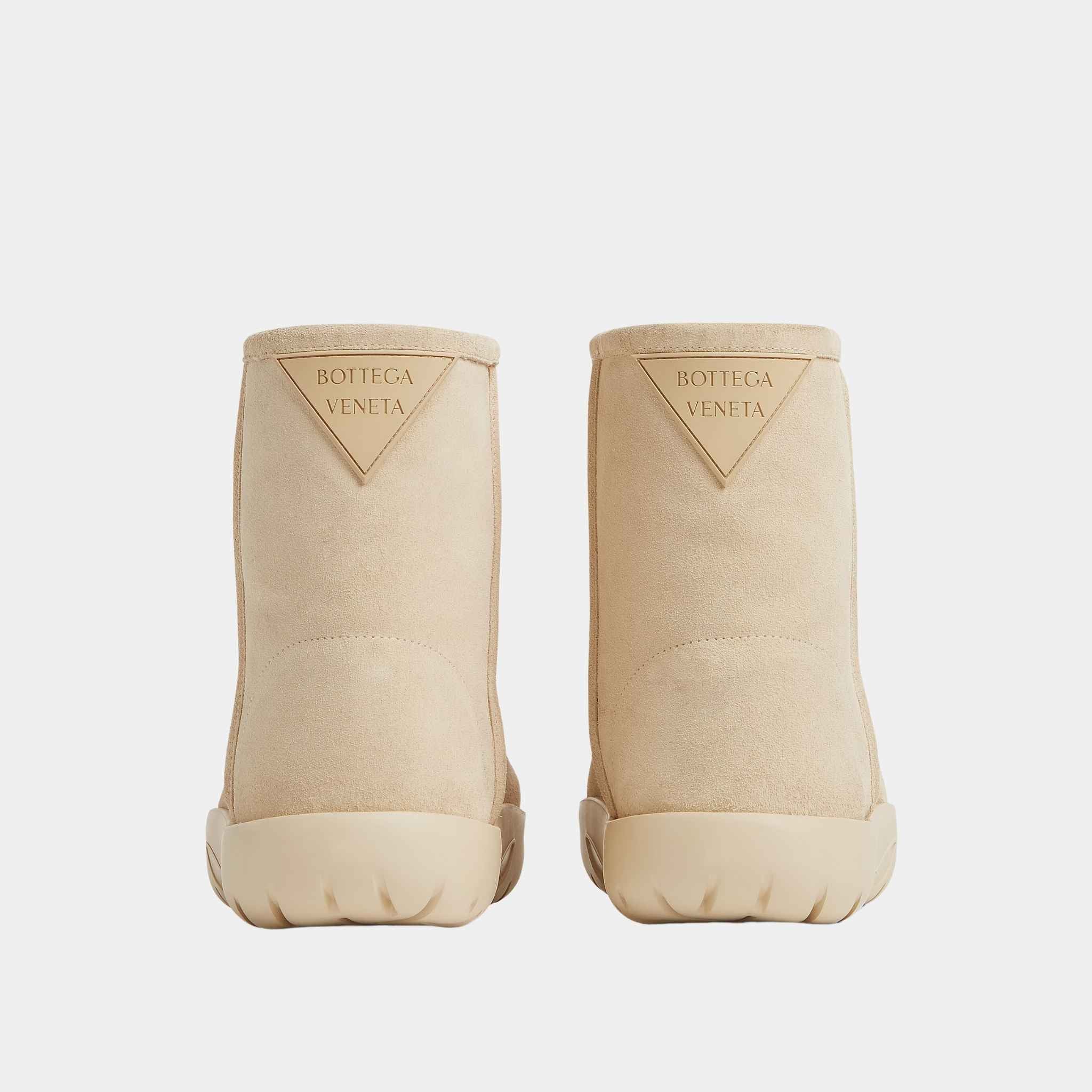 Snap Ankle Boot Porridge Suede