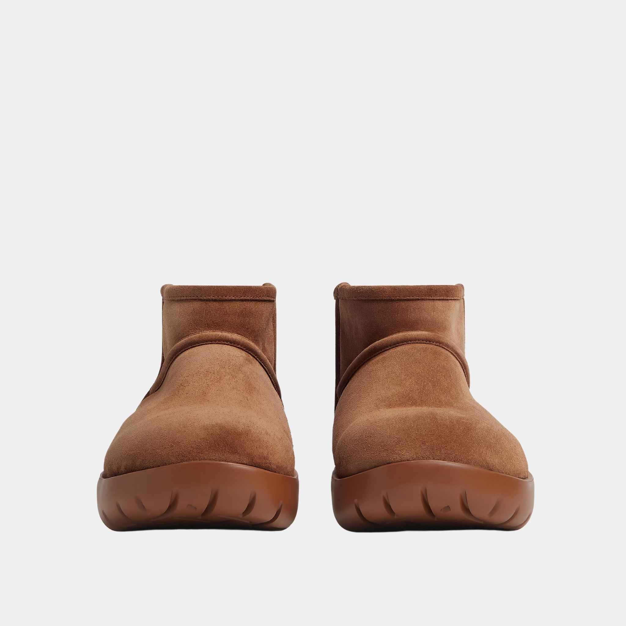 Snap Mini Ankle Boot Suede