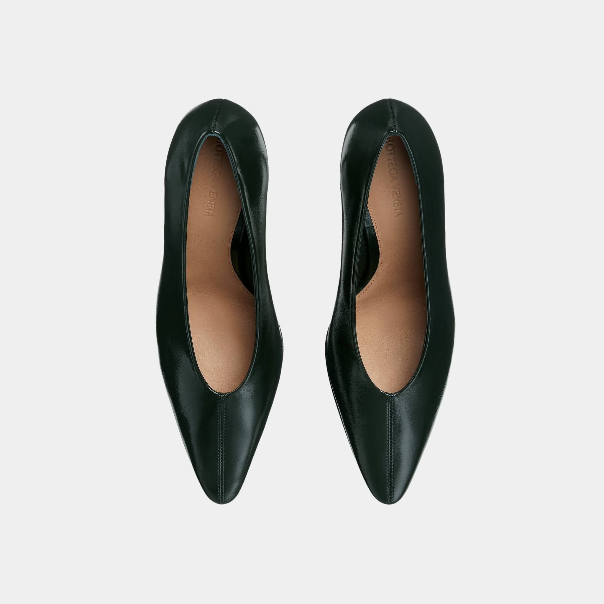 Sofia Slip-on Pump Supple Construction Shiny Calfskin