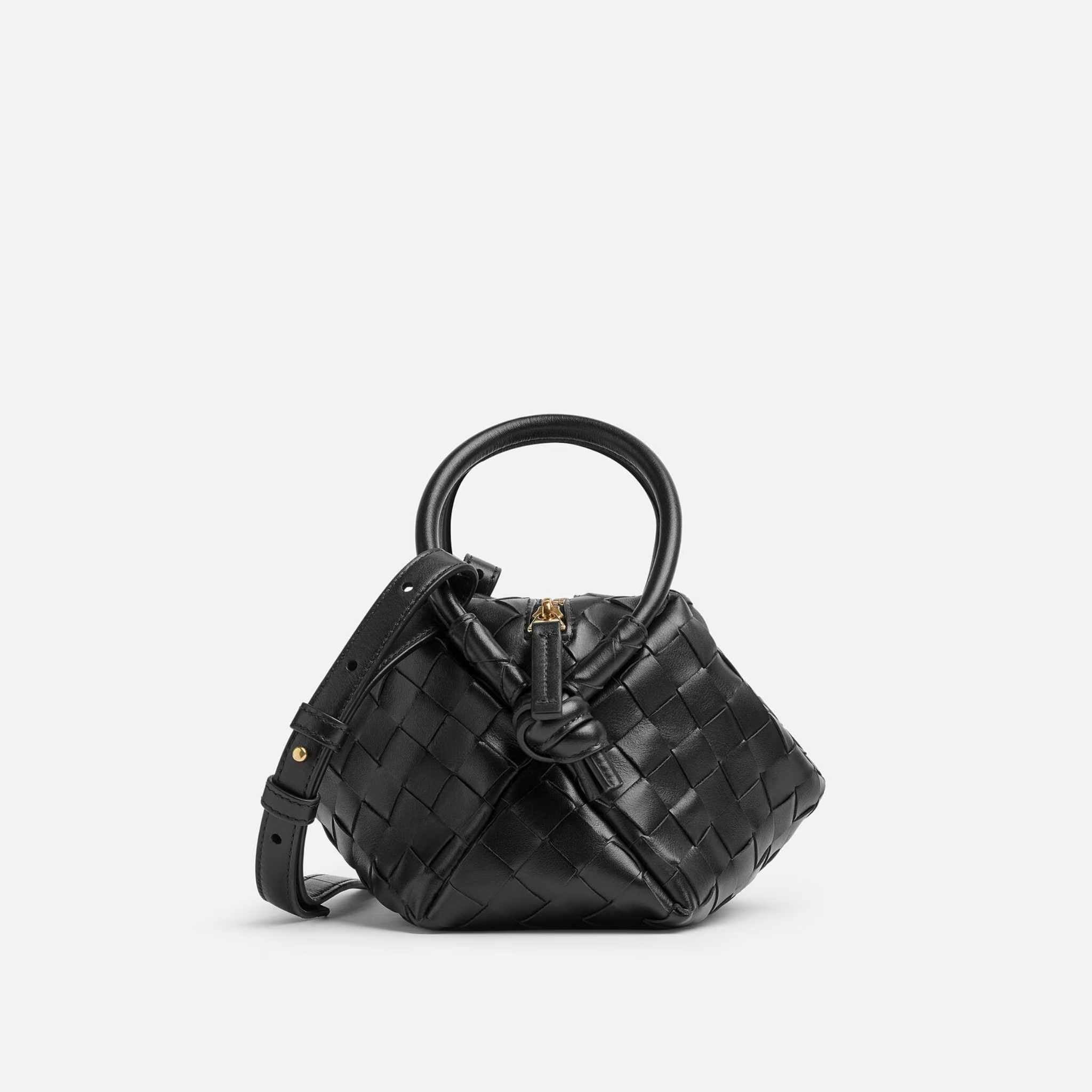 Top Handle Loop Cross Body Bag