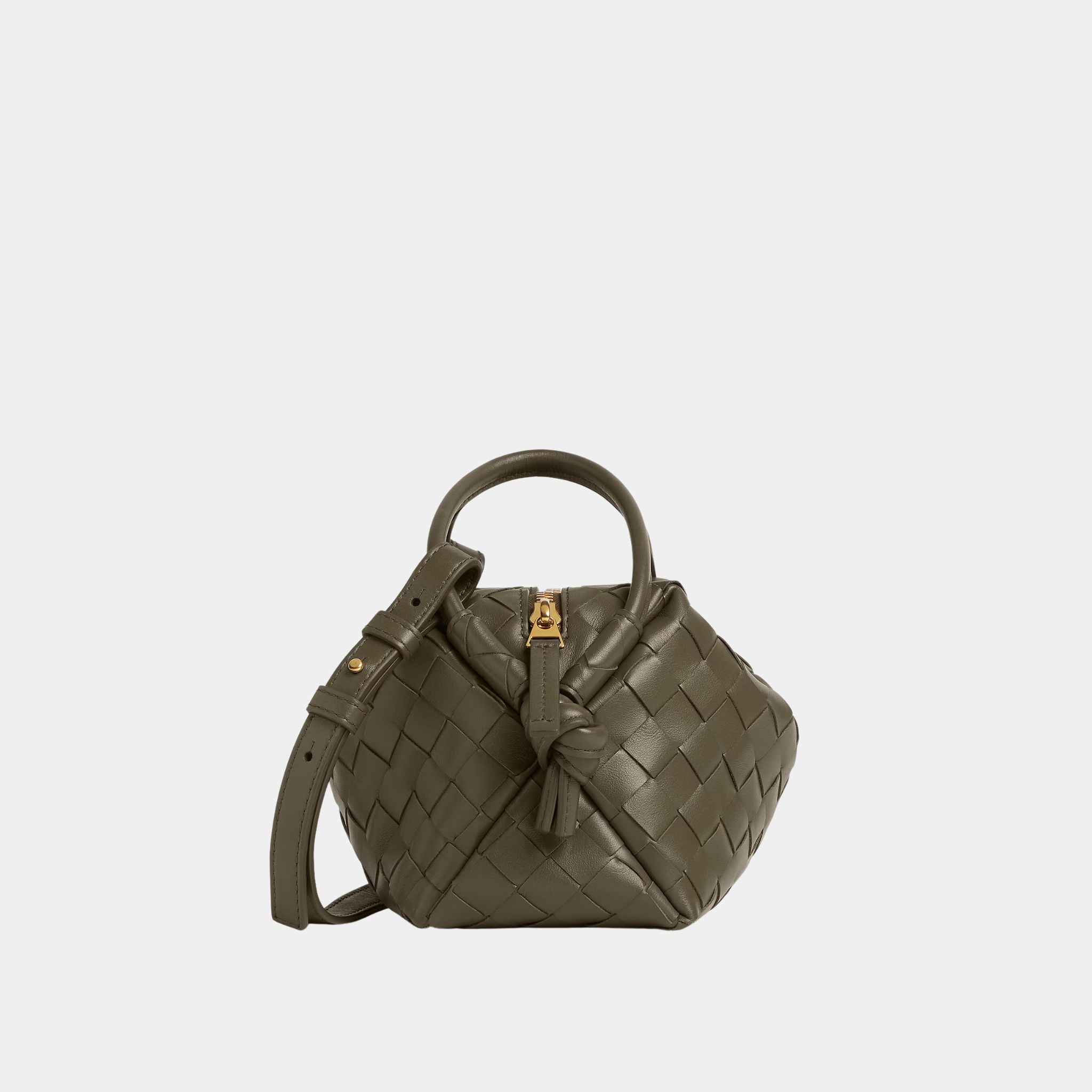 Top Handle Loop Cross Body Bag